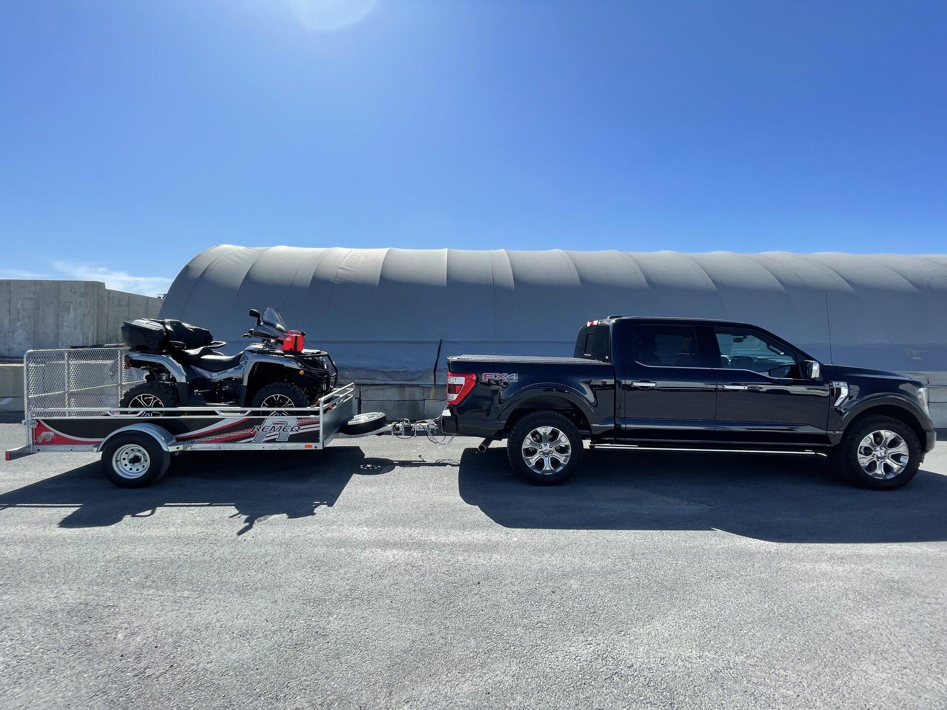 Ford F-150 First time trailering IMG_5665