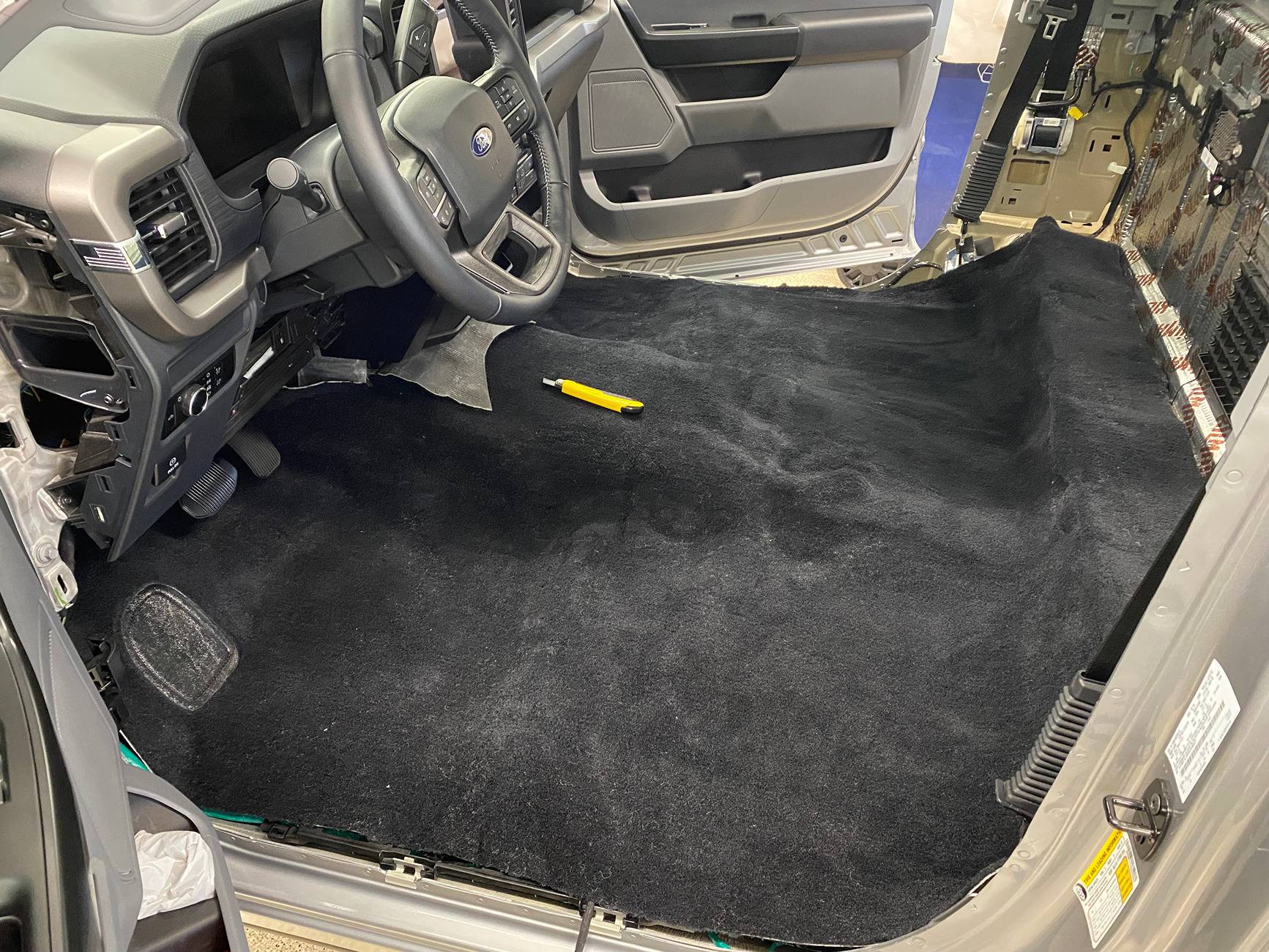 Ford F-150 2024 XL RCSB - Installing Oem Carpets IMG_5668.JPG
