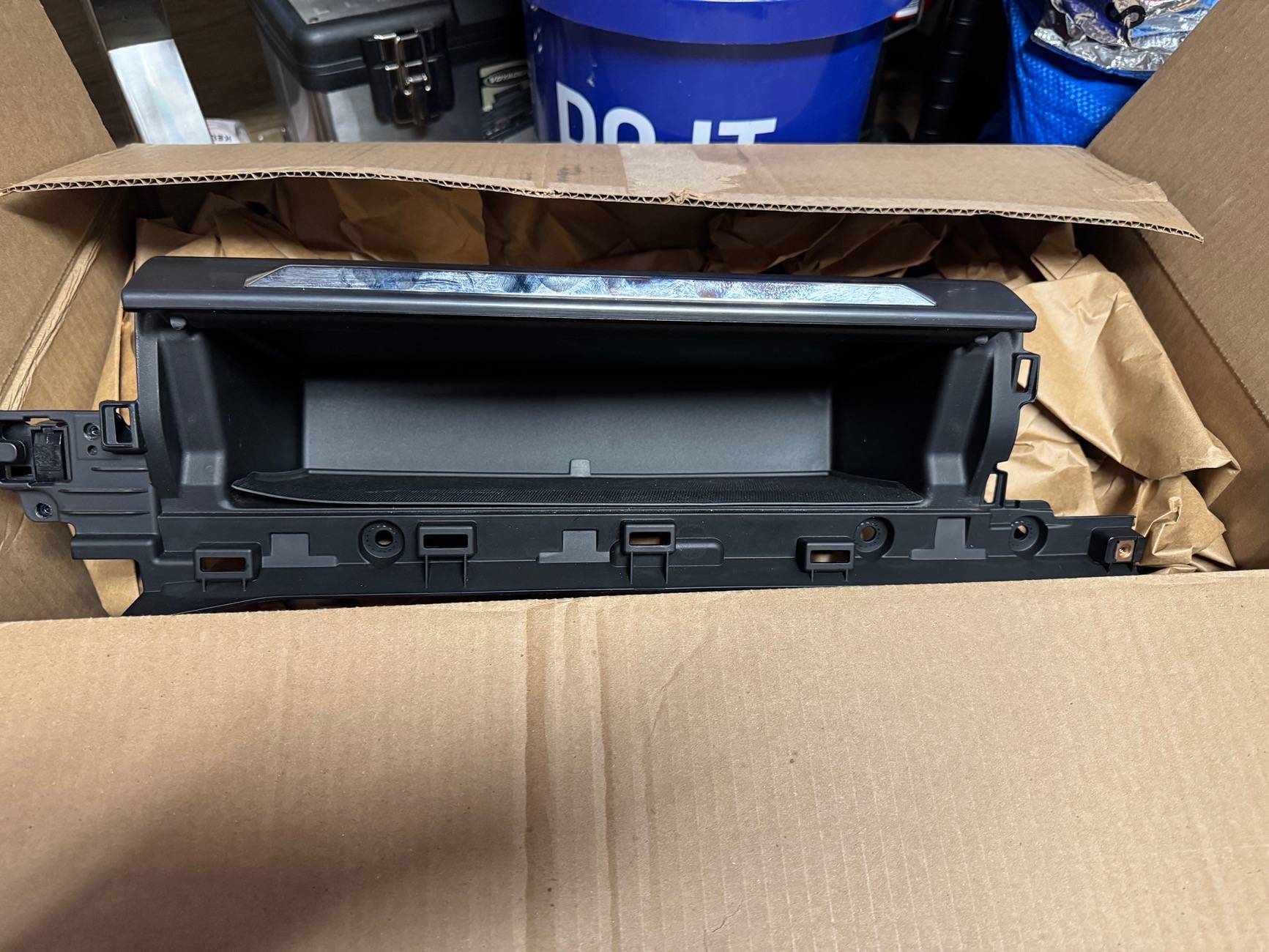 Ford F-150 21 Above Glove Box Storage IMG_5728