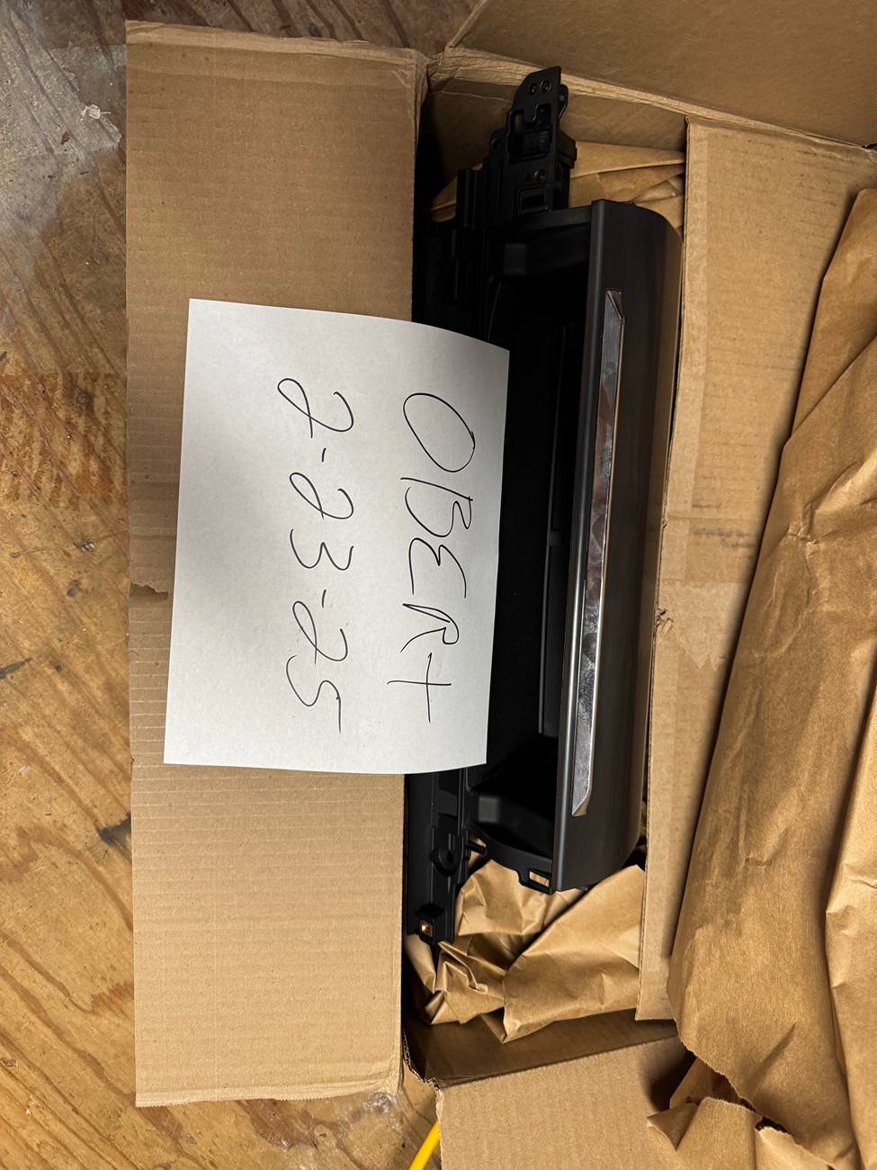 Ford F-150 21 Above Glove Box Storage IMG_5729