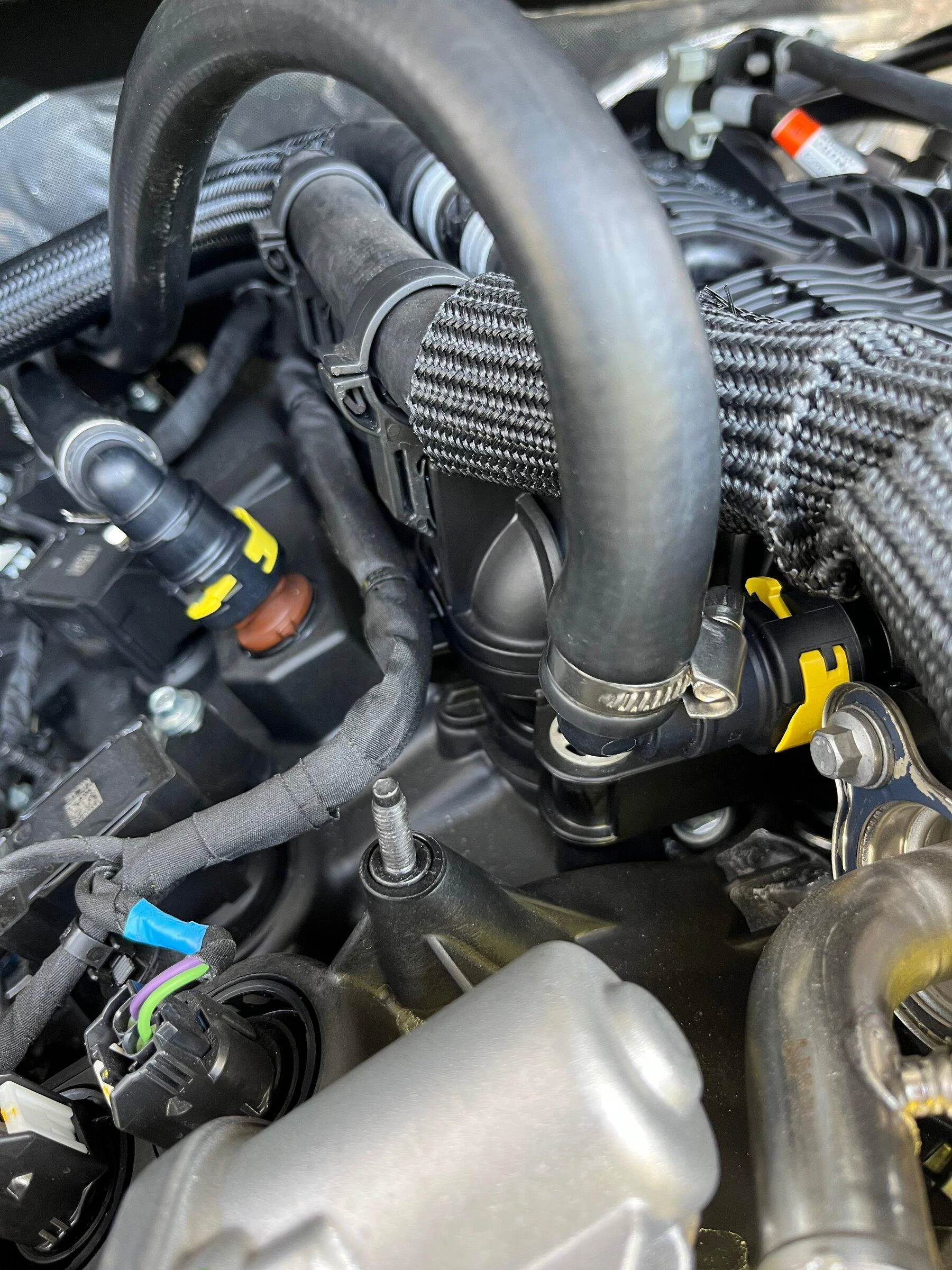 Ford F-150 Mishimoto Oil Catch Can Kit Fitment Issues IMG_5744