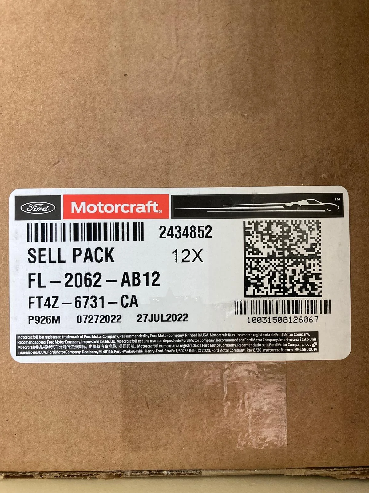 Ford F-150 2.7 correct oil filter? IMG_5870