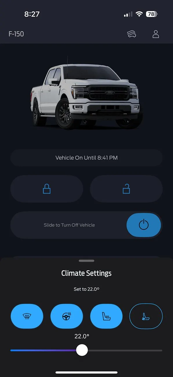 Ford F-150 Ford Pass V5.12.0 Climate Controls IMG_5911