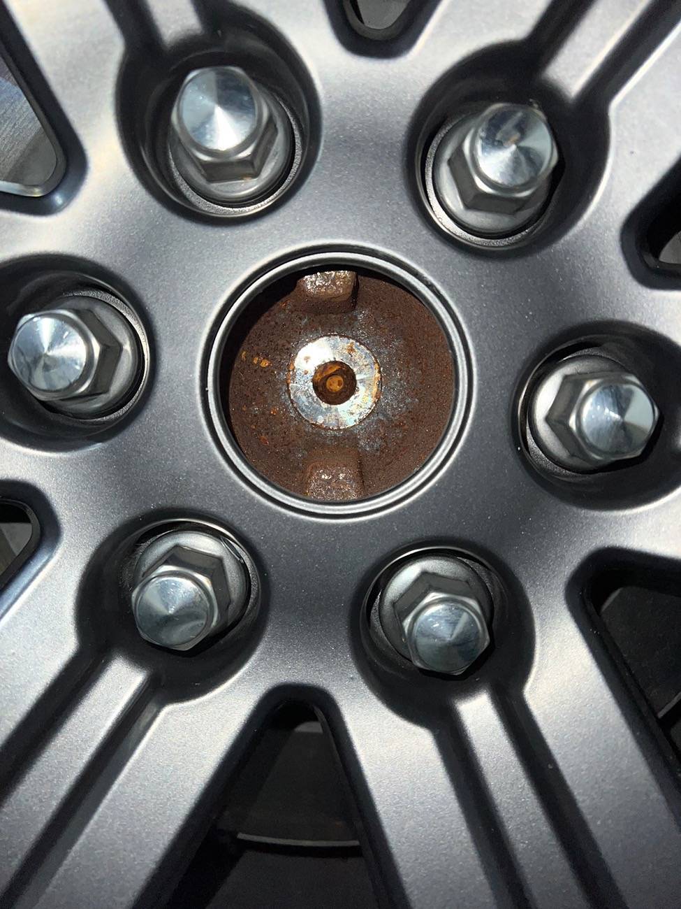 Ford F-150 New updated Max Tow axles installed IMG_5934