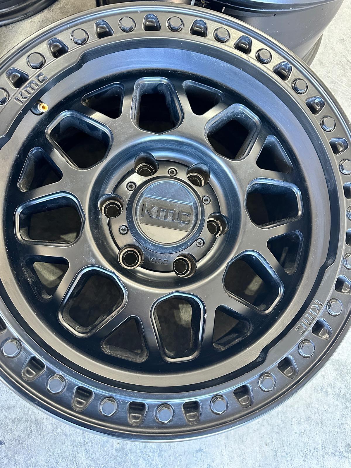 Ford F-150 KMC GRS 17x9 +18 wheels and Ford TPMS IMG_5941