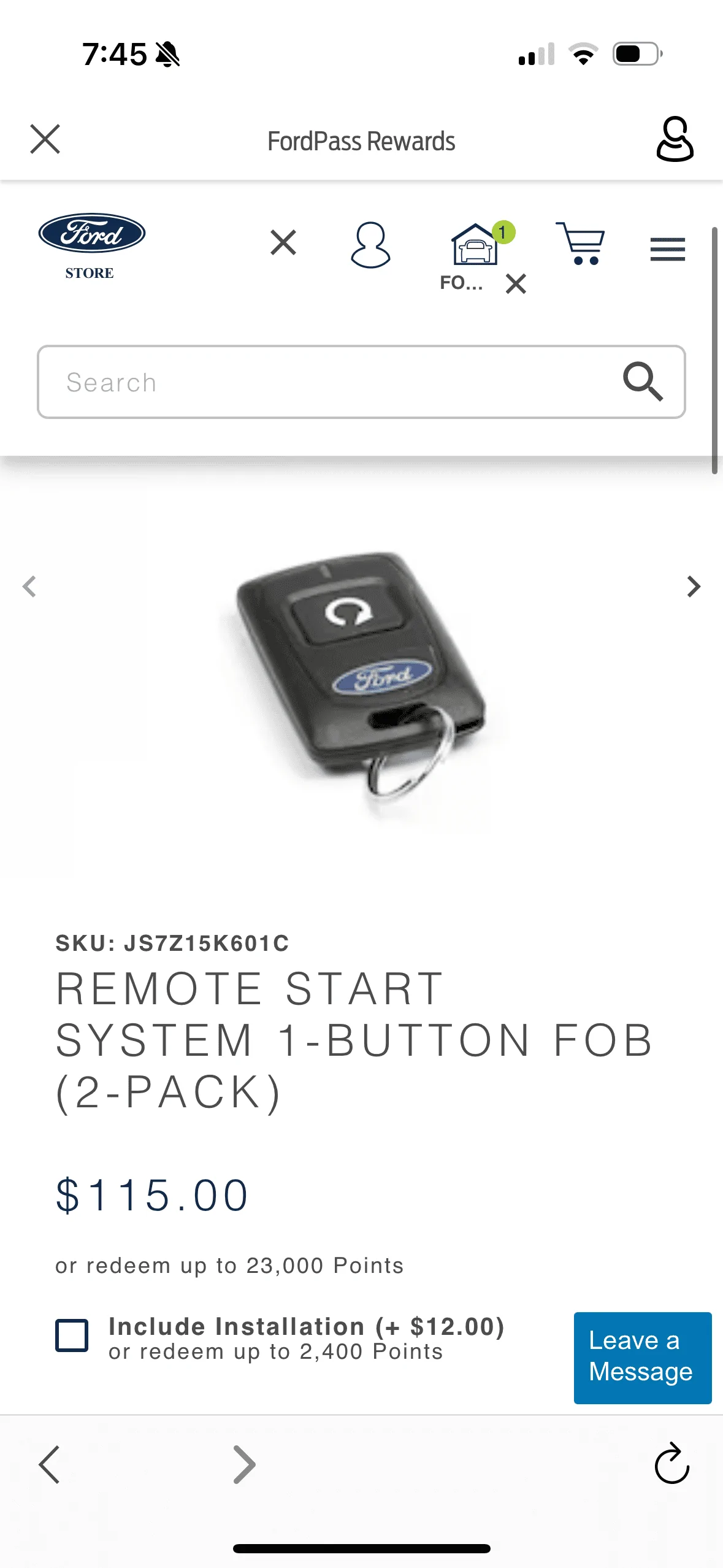 Ford F-150 Ford accessories remote start to replace FordPass? IMG_5965