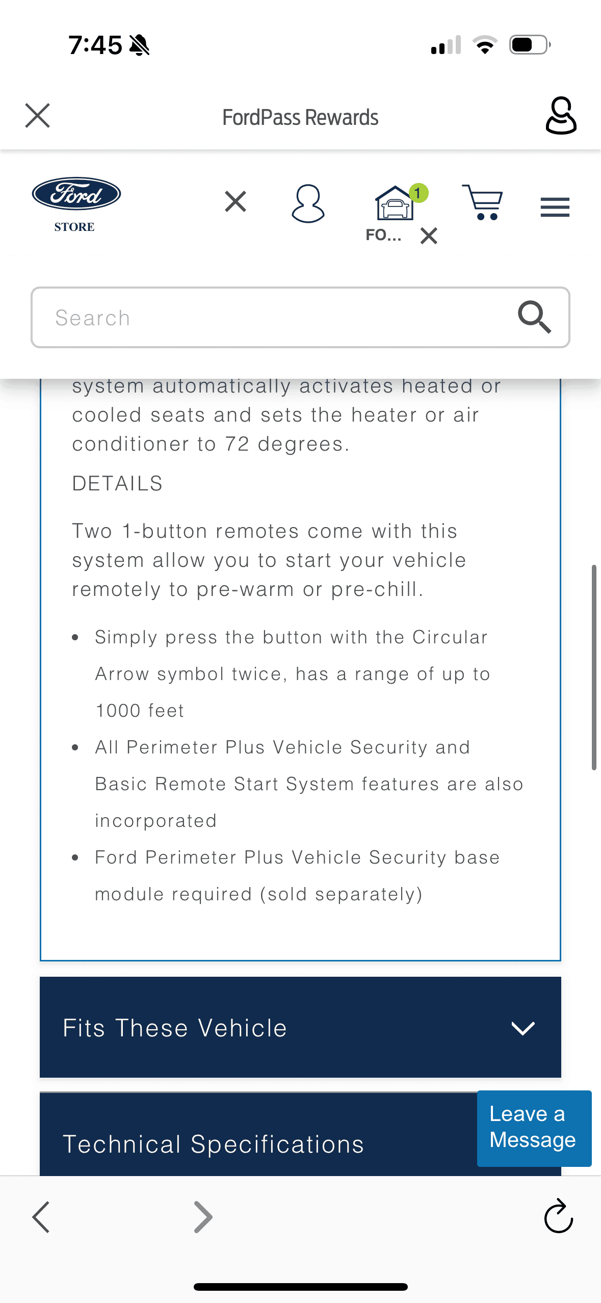 Ford F-150 Ford accessories remote start to replace FordPass? IMG_5966