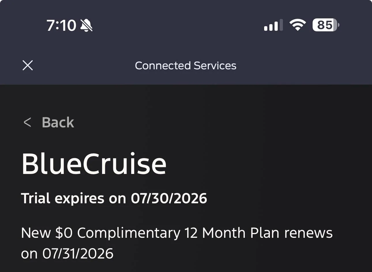 Ford F-150 BlueCruise Renewal $0 IMG_5971