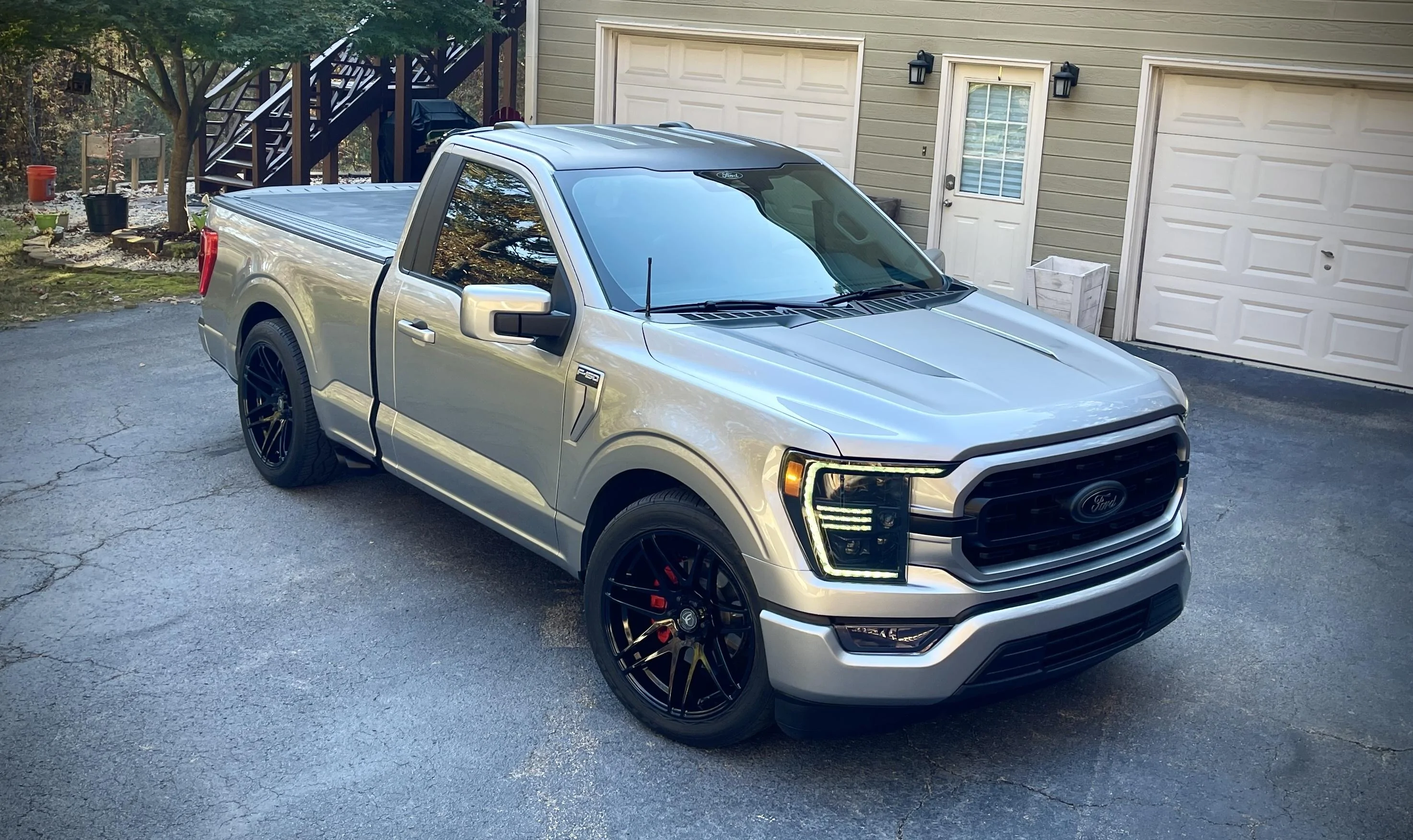 Ford F-150 2024 Single cab Side Exit Exhaust IMG_6109