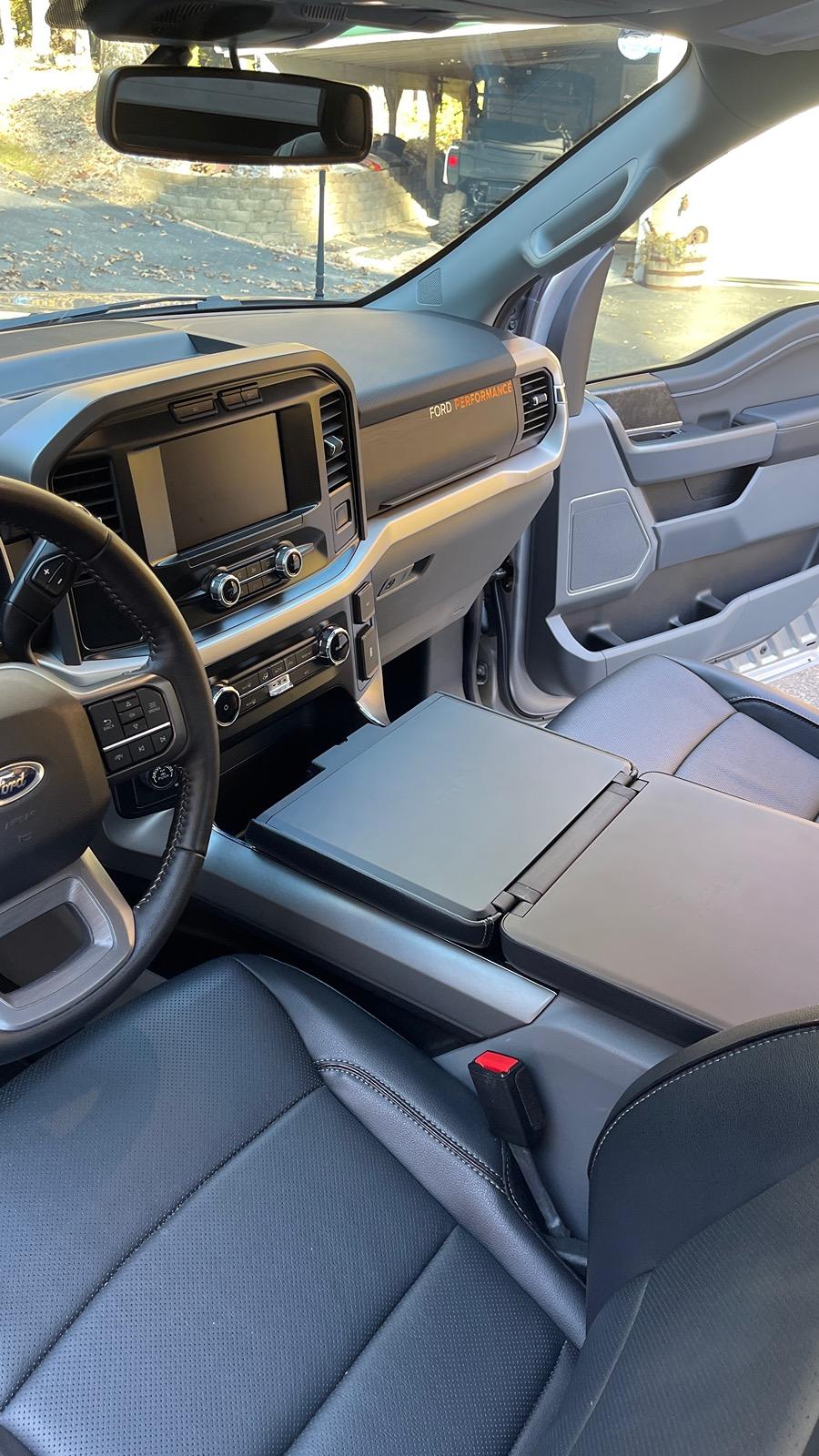 Ford F-150 Aftermarket leather seat covers IMG_6122