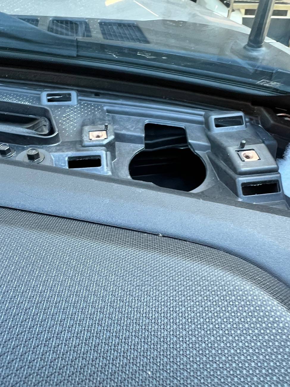 Ford F-150 Some help with dash mount midrange speakers IMG_6130