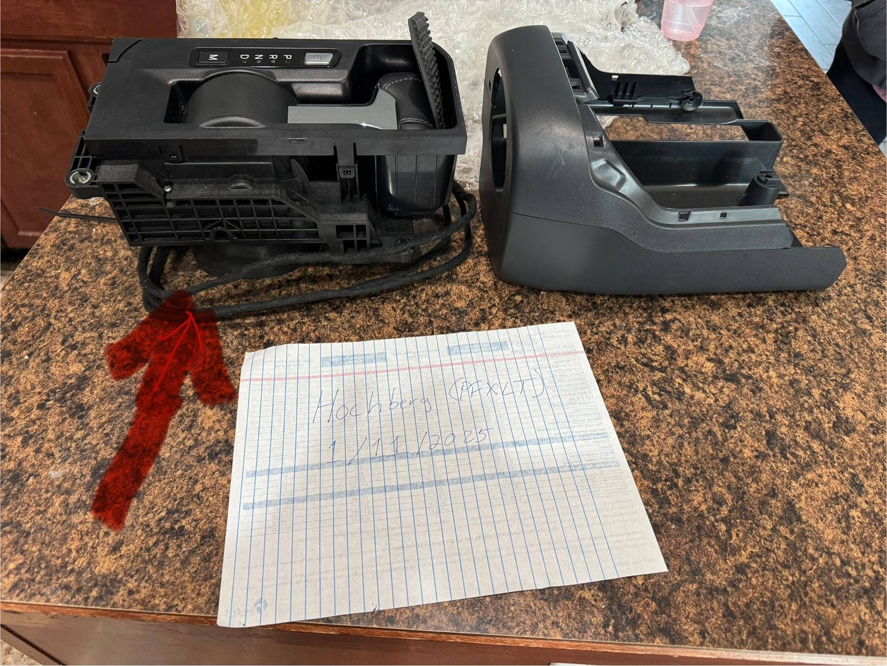 Ford F-150 Column to console shifter conversion. IMG_6194