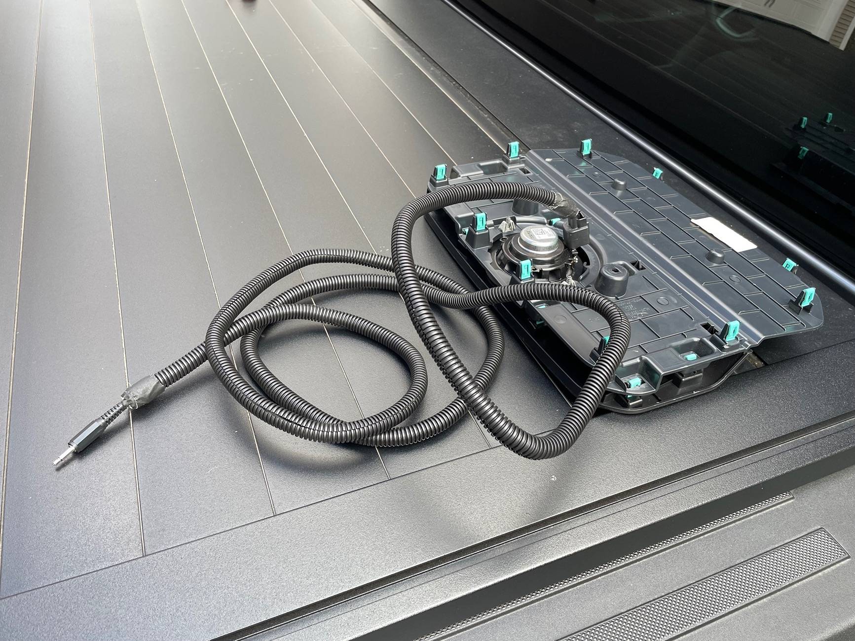 Ford F-150 2021-2024 CB/HAM/GMRS dash speaker harness IMG_6286