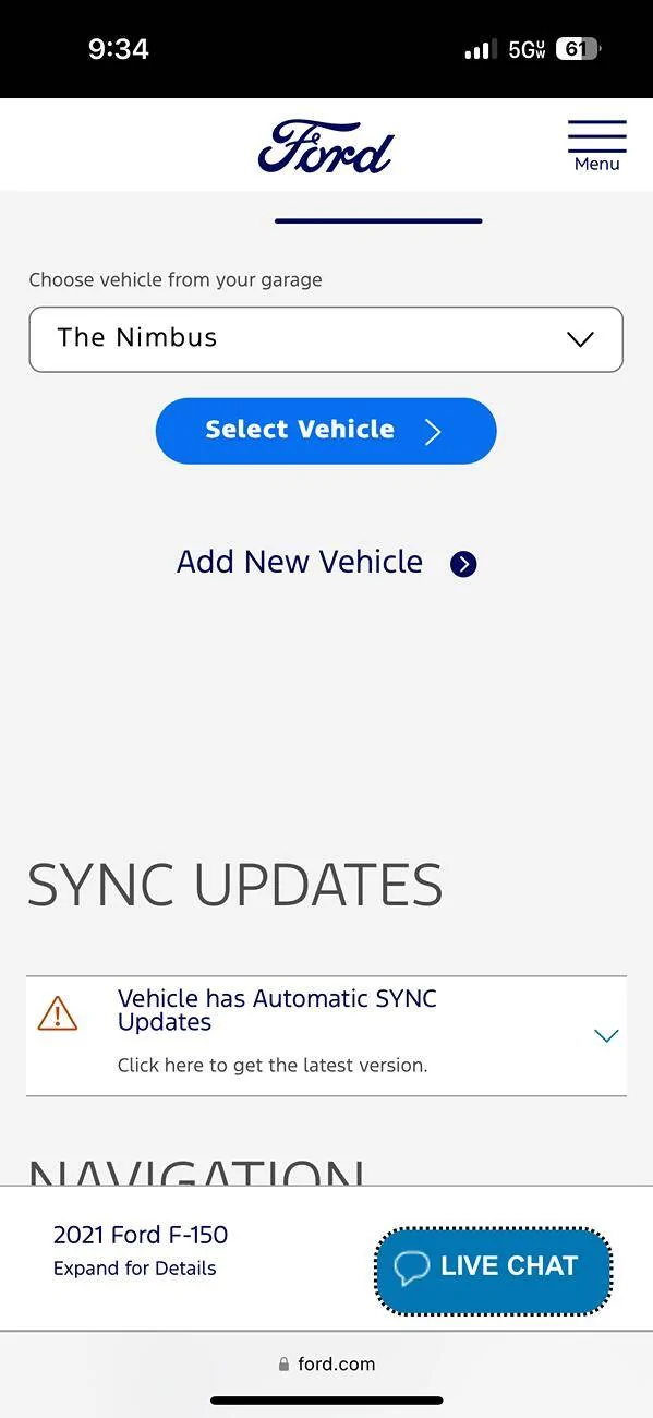 Ford F-150 Vehicle Software Update History Now Available in Your Ford Account IMG_6345