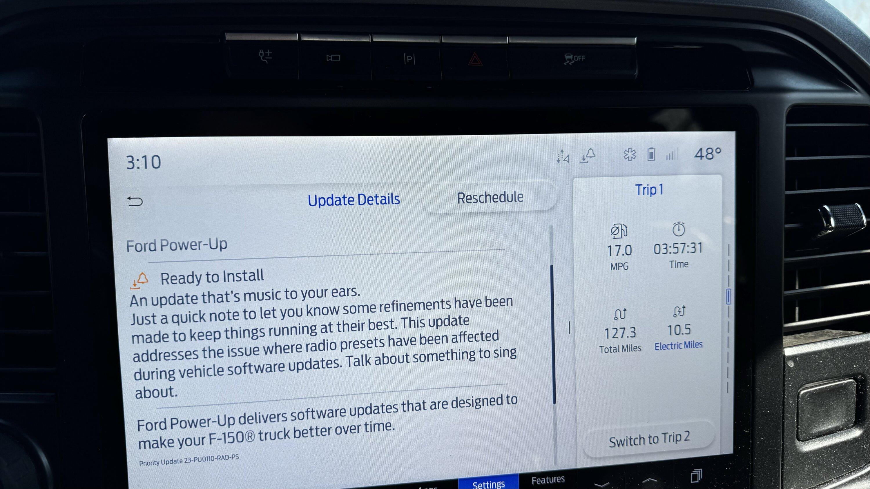 Ford F-150 New update just hit IMG_6373