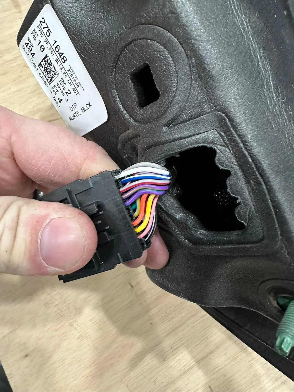 Ford F-150 Tow Mirrors Wiring Harness IMG_6406