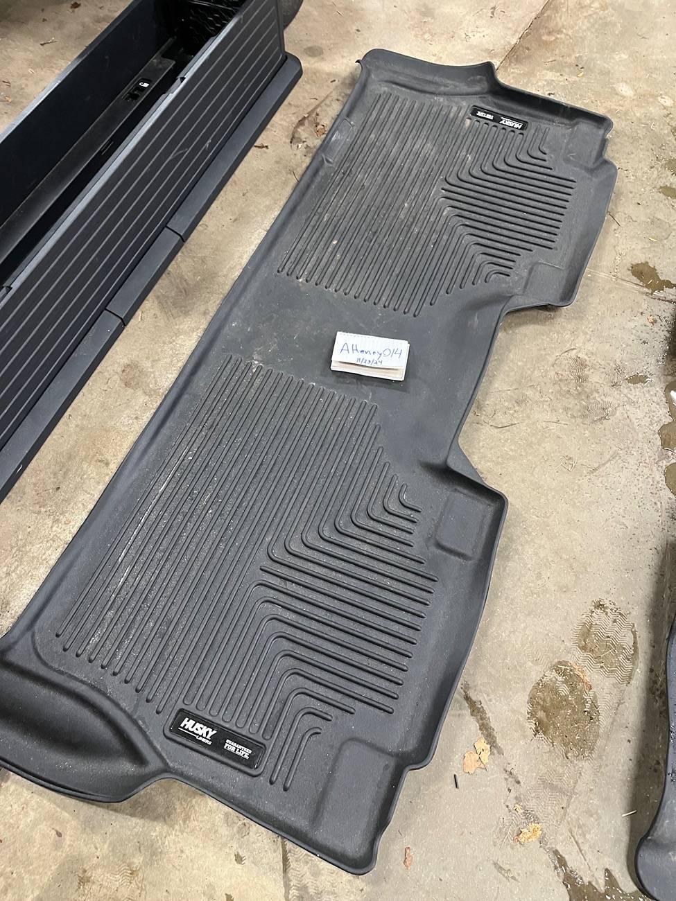 Ford F-150 Husky xact contour mats for OEM folding storage IMG_6468