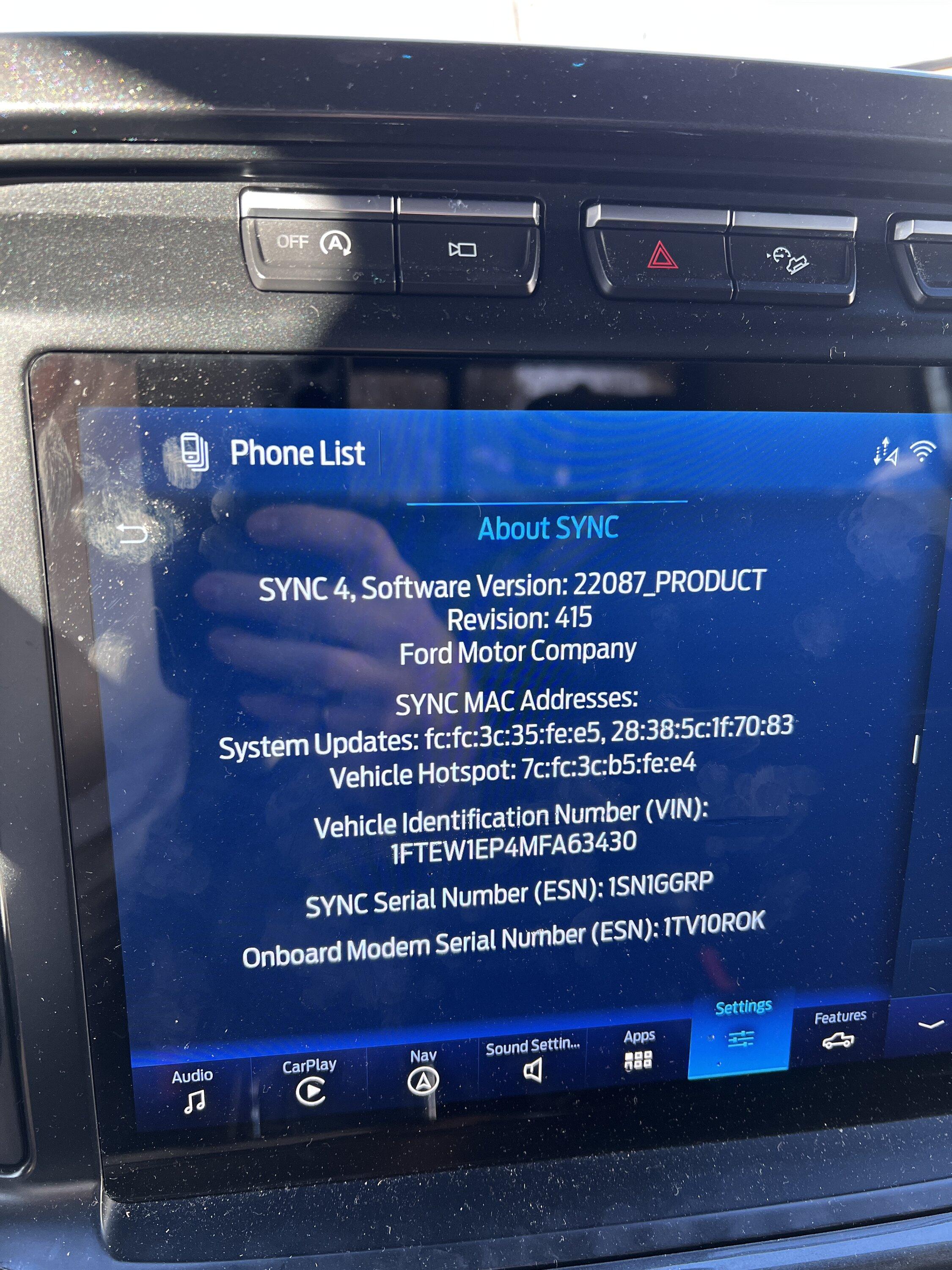 Ford F-150 2021 F150 Ford Power-Up 1.7.1 IMG_6477