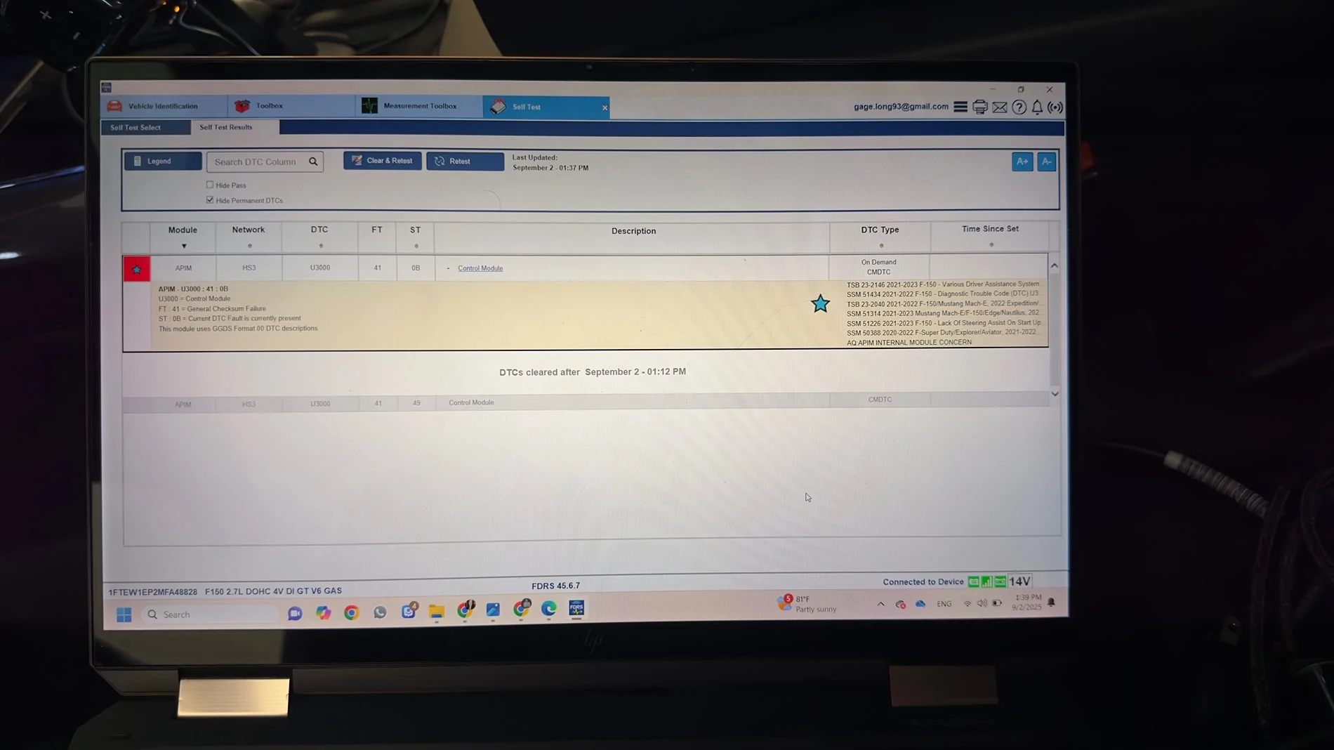 Ford F-150 ECU module programming guide using FDRS IMG_6486
