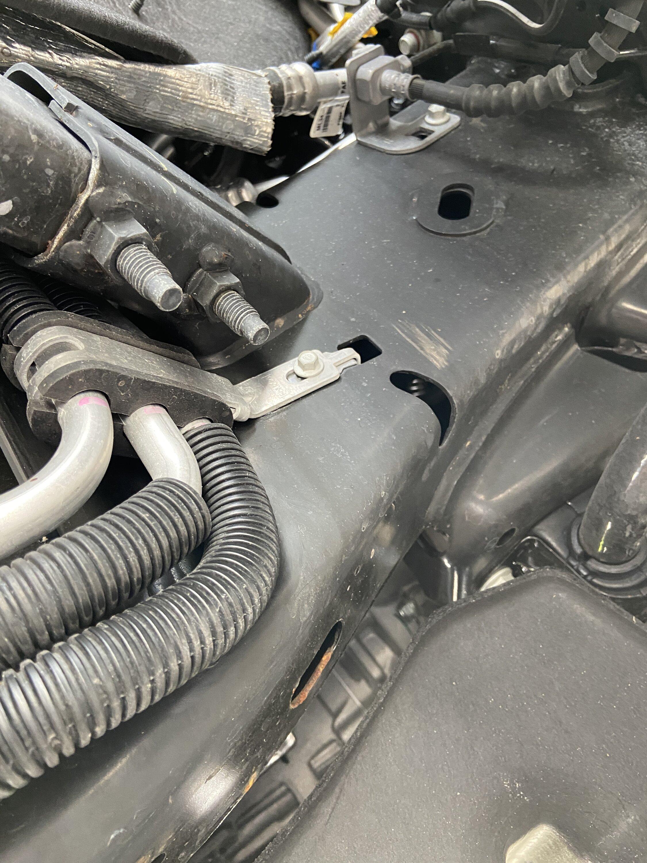 Ford F-150 Factory catalytic converter protection IMG_6493.JPG