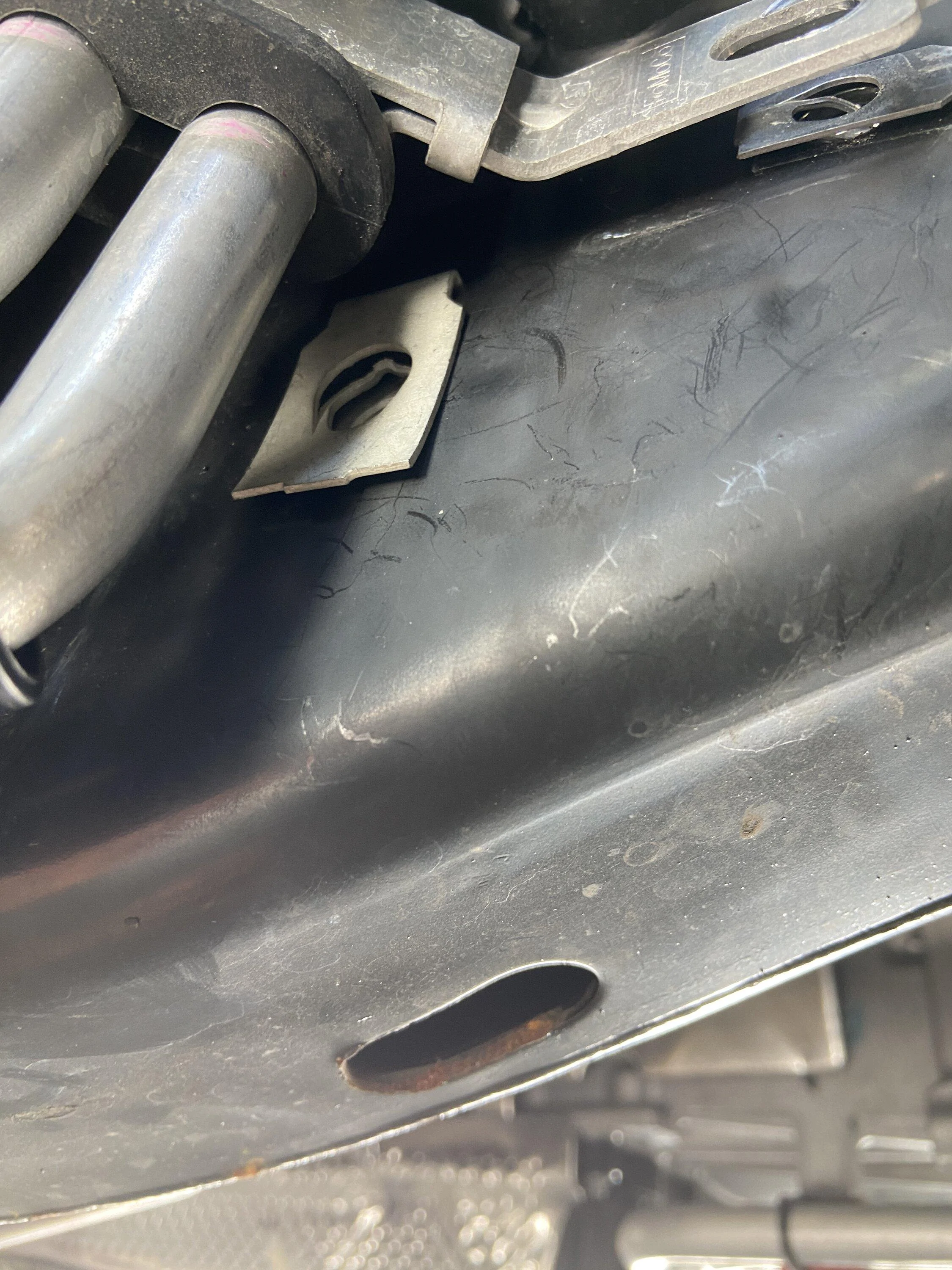 Ford F-150 Factory catalytic converter protection IMG_6522