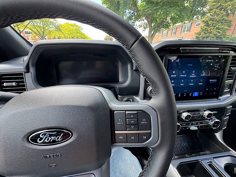 Ford F-150 2025 F150 Powerboost - Blank Instrument Panel IMG_6673