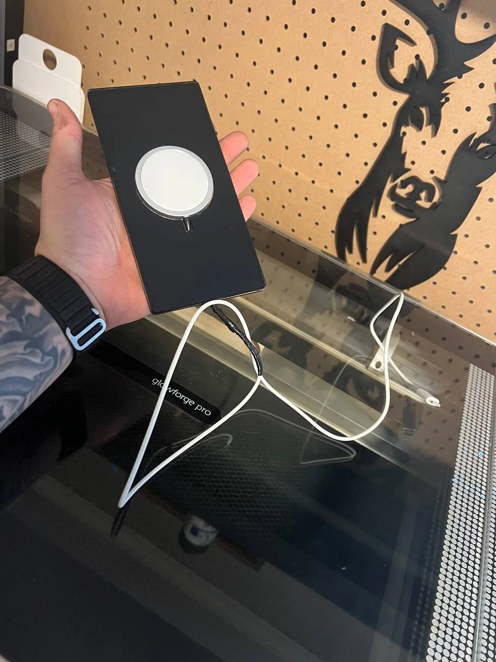 Ford F-150 Jump Seat Magsafe Charger for iPhone! IMG_6679