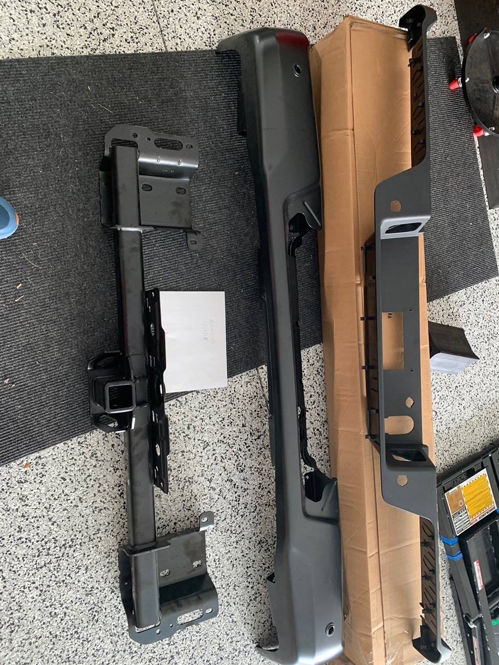 Ford F-150 2024 RCSB Rear Bumper/Tow Hitch/Step Pad IMG_6699