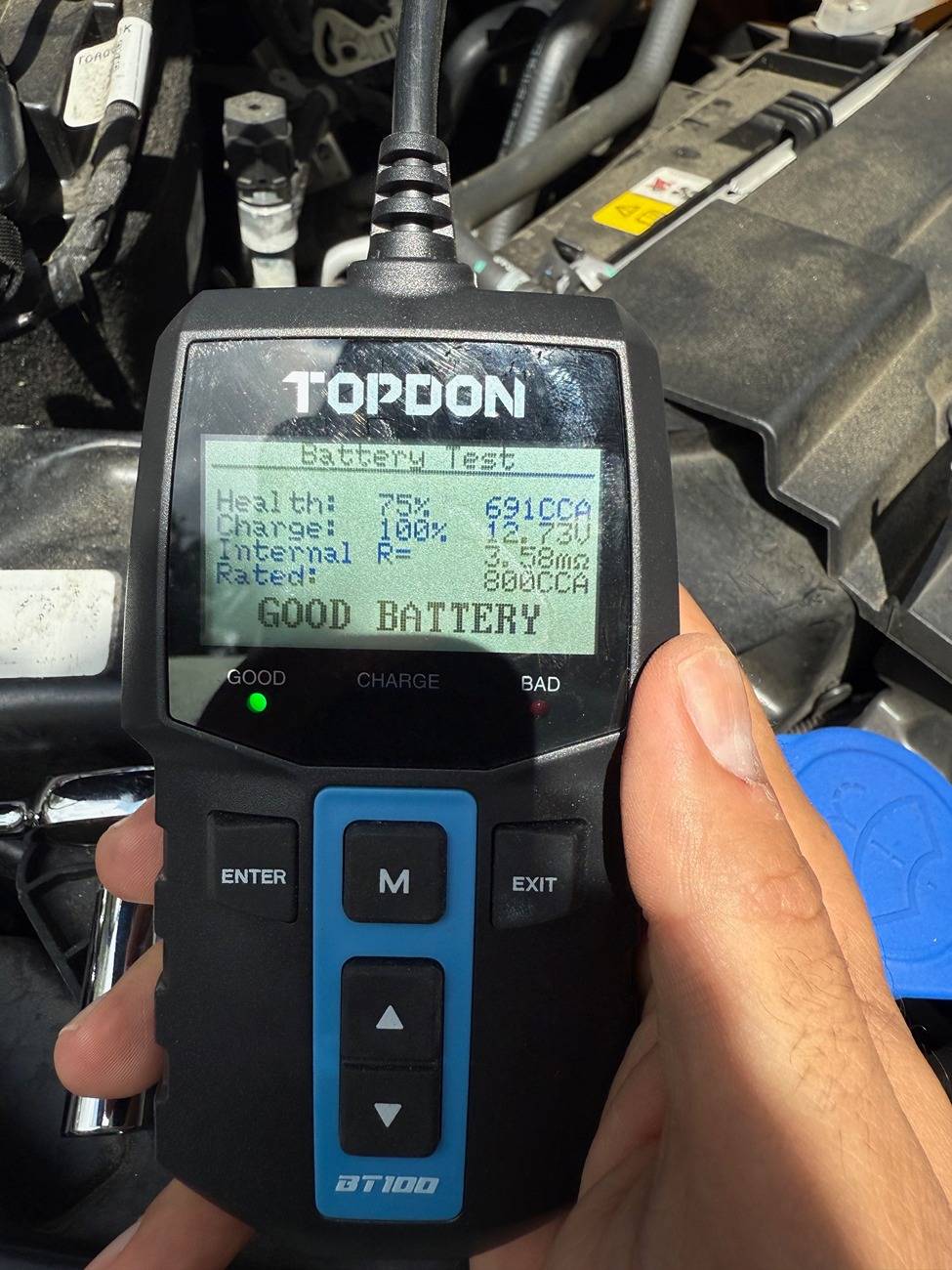 Ford F-150 Truck won't go in electric mode IMG_6717
