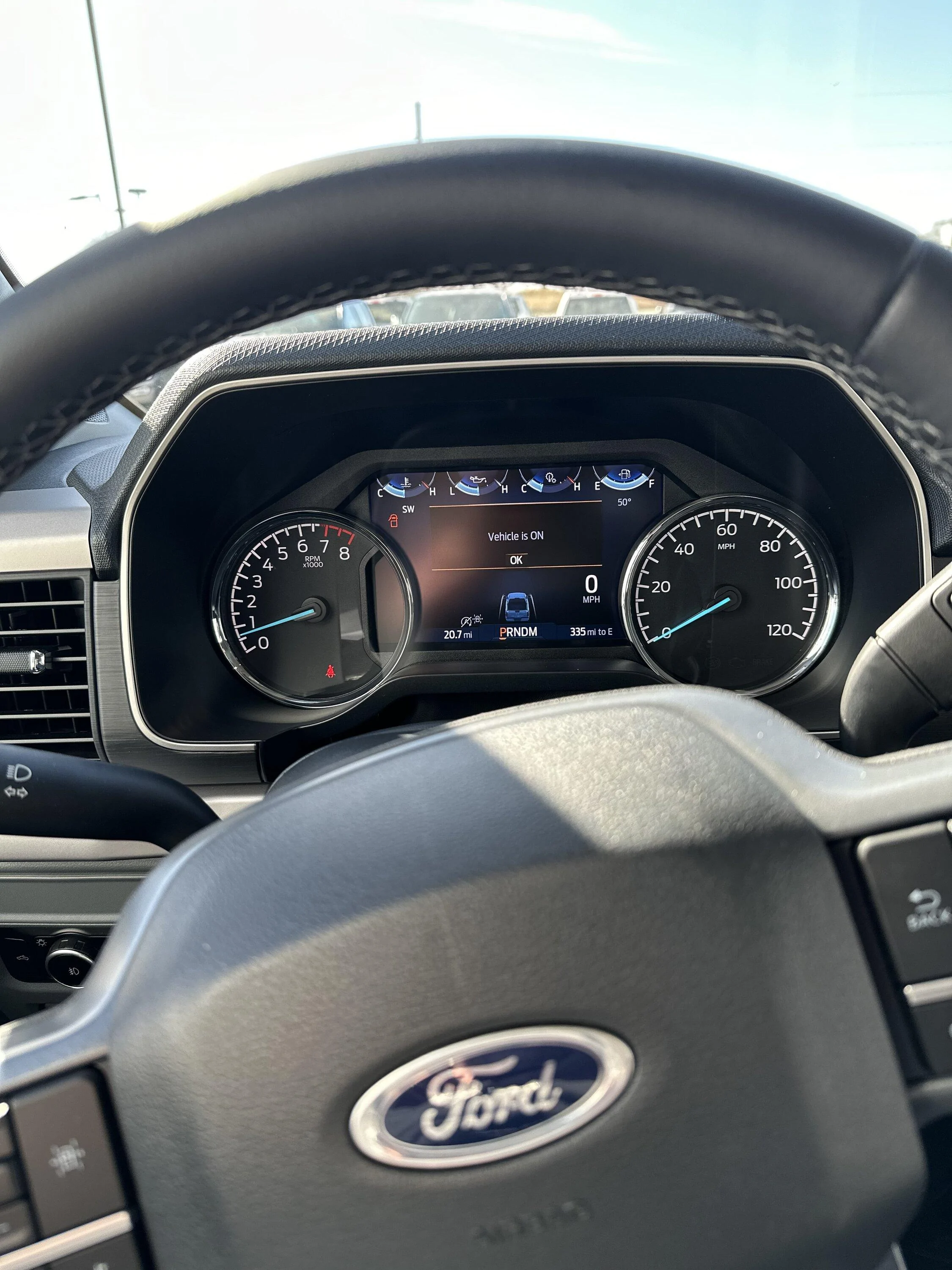Ford F-150 Mileage on Odometer upon delivery IMG_6802