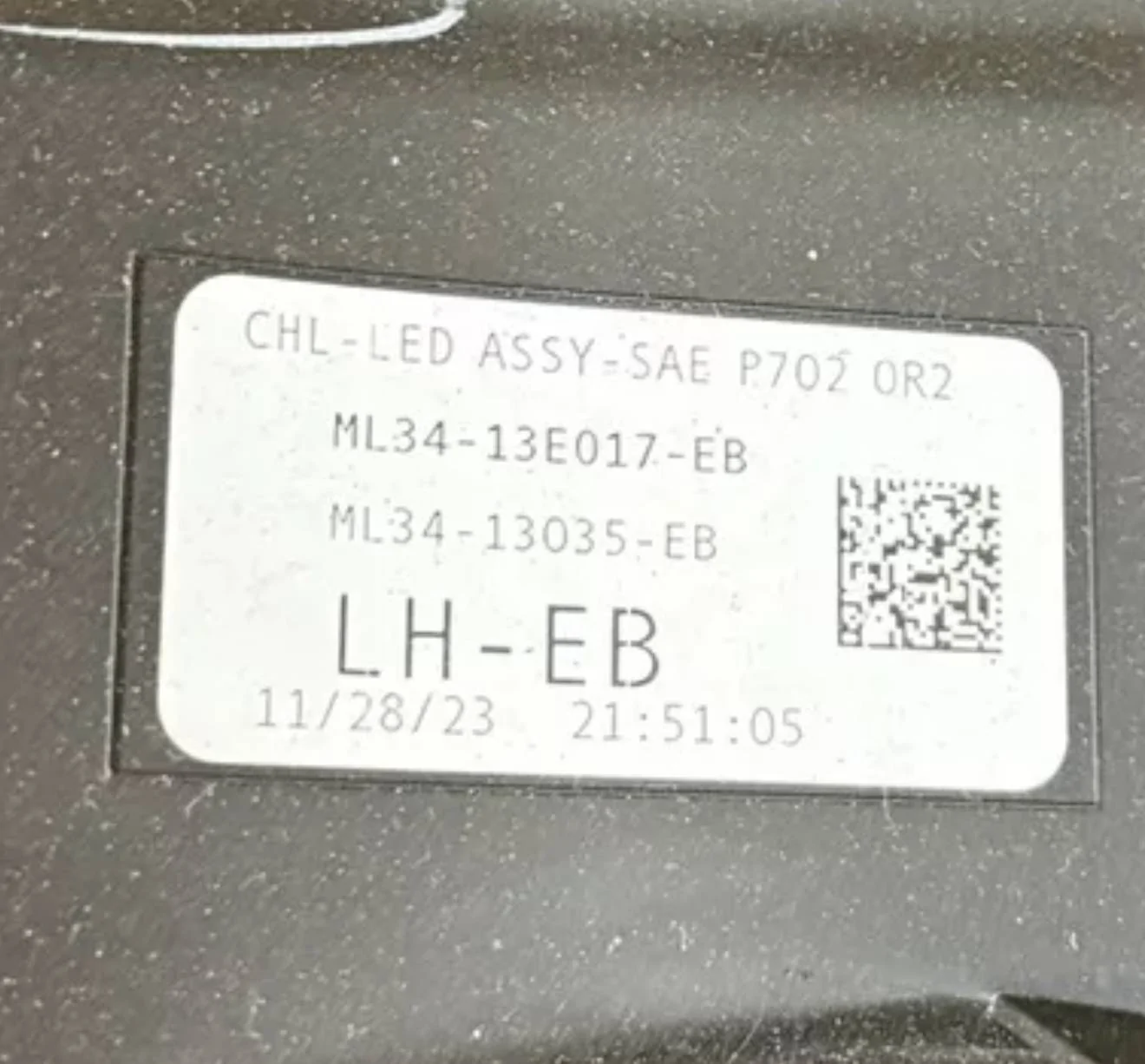 Ford F-150 Black Appearance Package Part Number IMG_6816