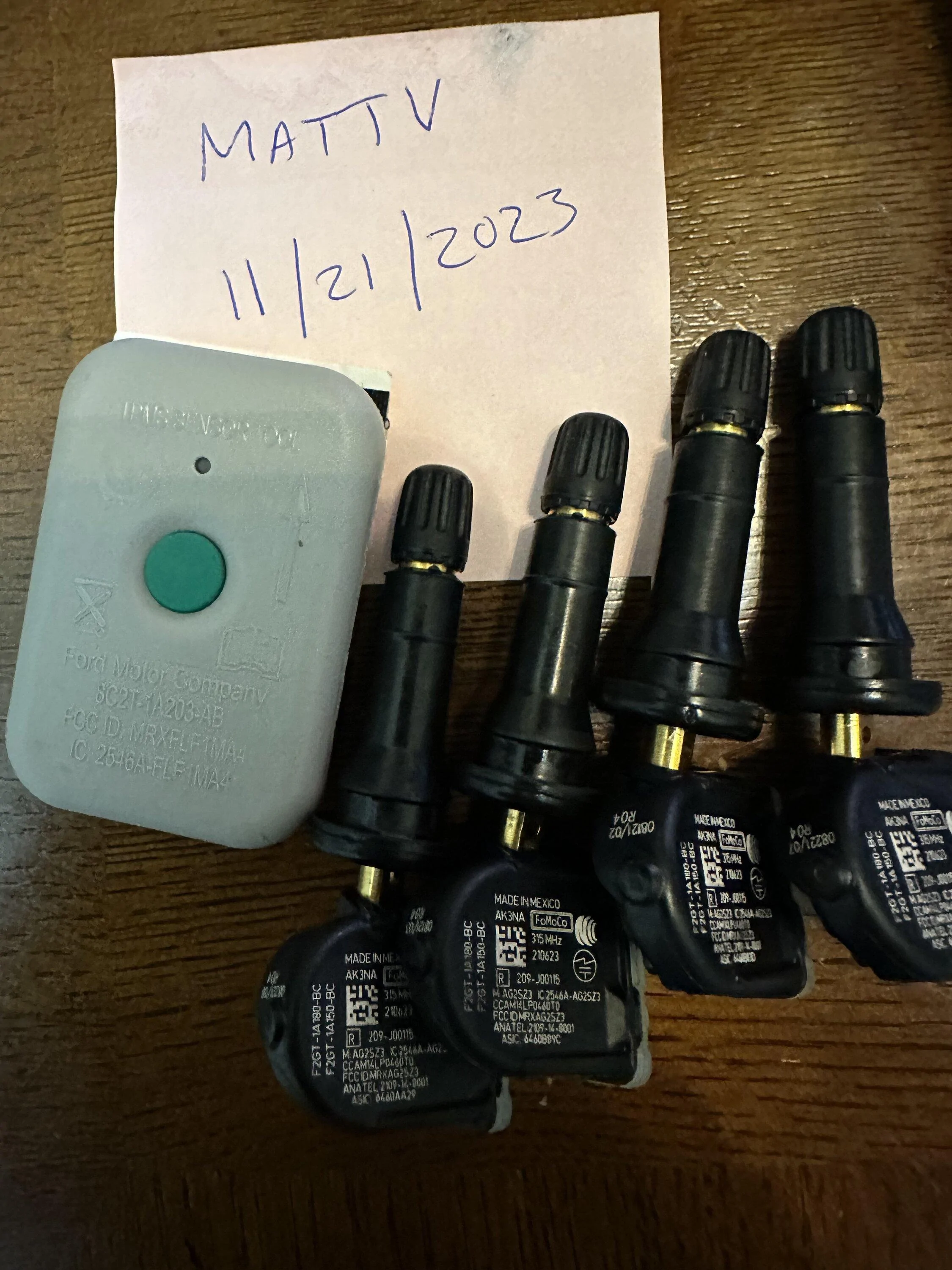 Ford F-150 TPMS Sensors and learning tool - FoMoCo IMG_6843