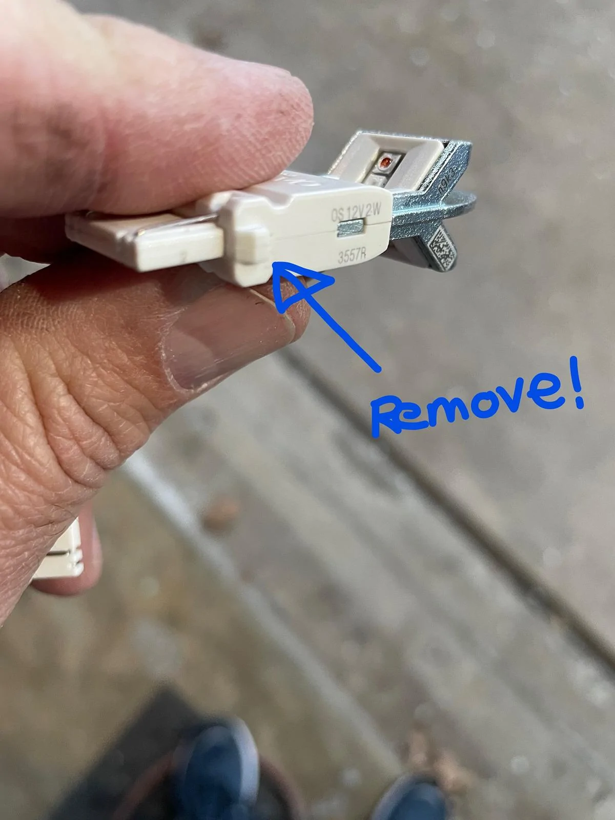 Ford F-150 2024 OEM F-150 LED Tail Lights retrofit install on a 21-23 IMG_6855_LI