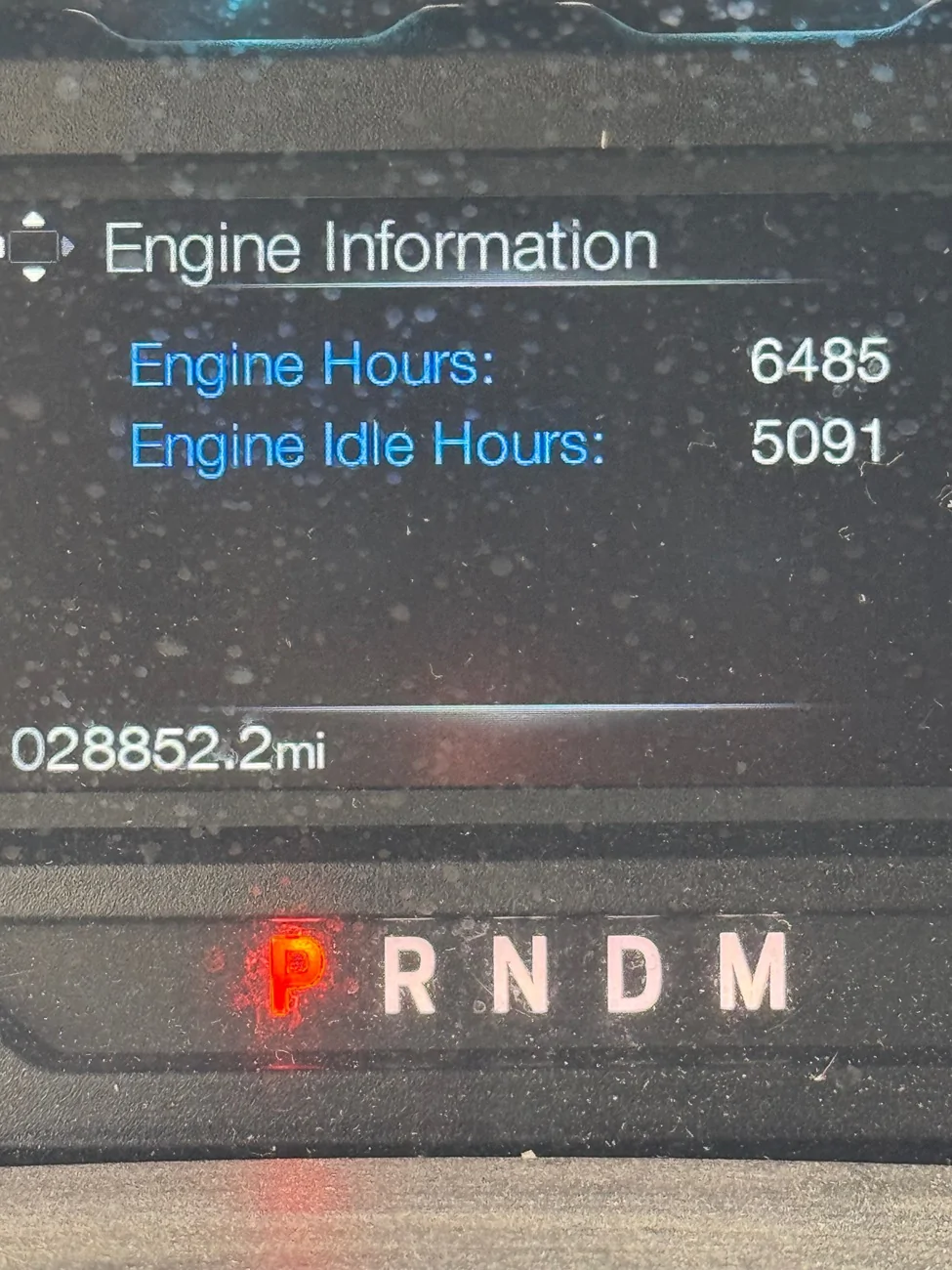 Ford F-150 Idle Hours IMG_6926