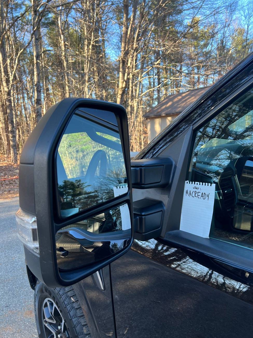 Ford F-150 WTT: ‘21 Tow Mirrors for Regular Mirrors IMG_6940