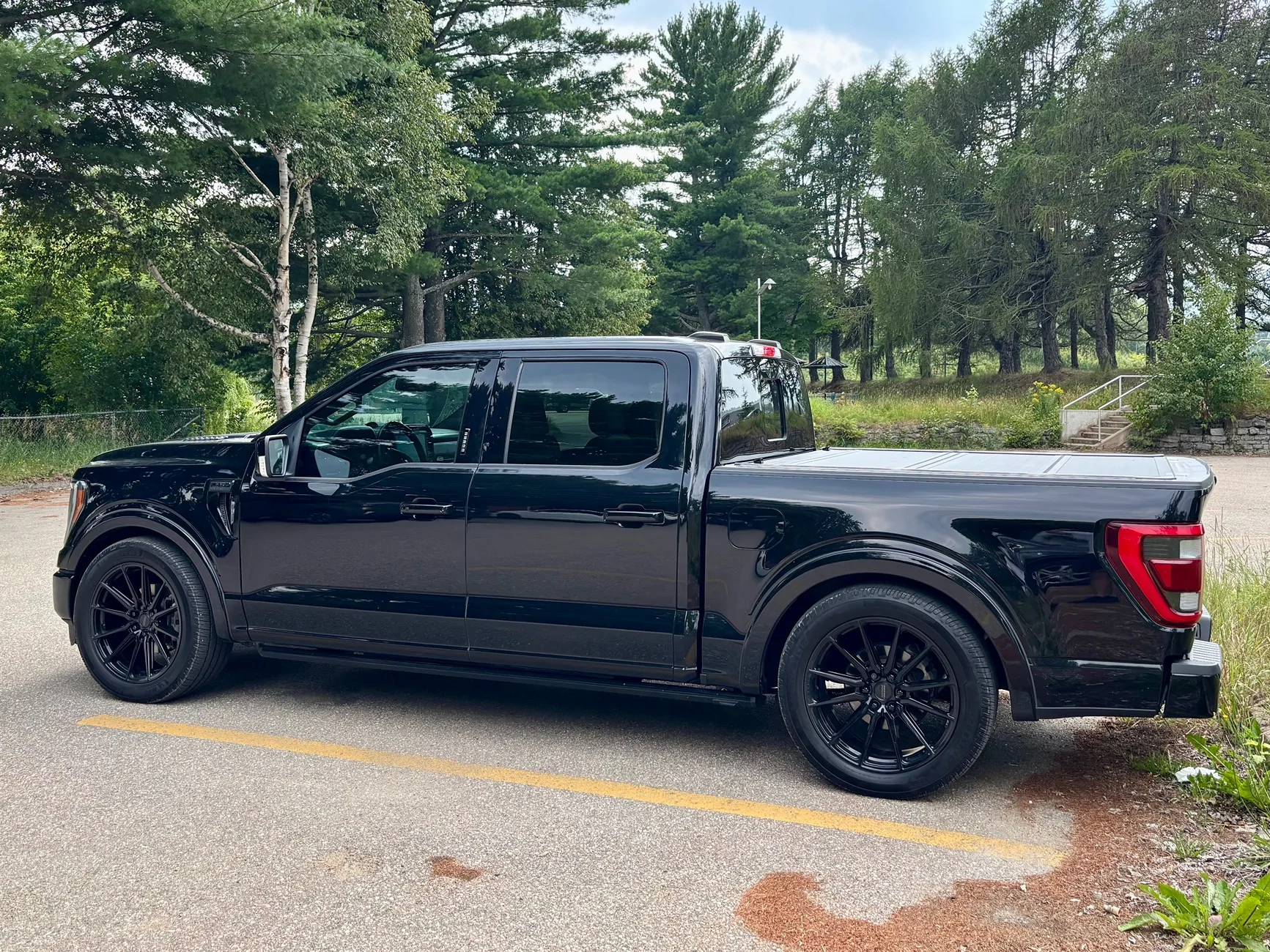 Ford F-150 Lowered 2022 Lariat BAP IMG_7005