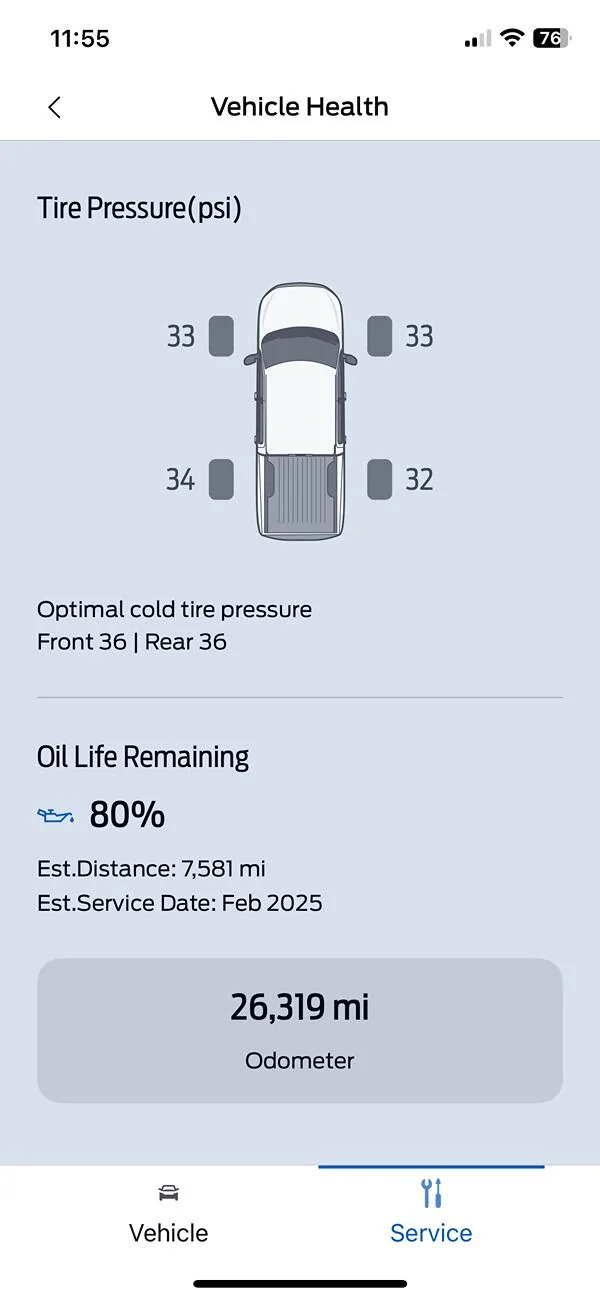 Ford F-150 PowerBoost Mileage Between Oil Changes IMG_7008