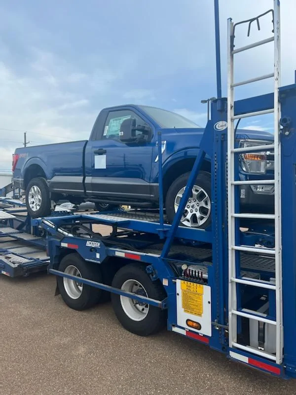 Ford F-150 Atlas Blue with Grey two tone IMG_7043