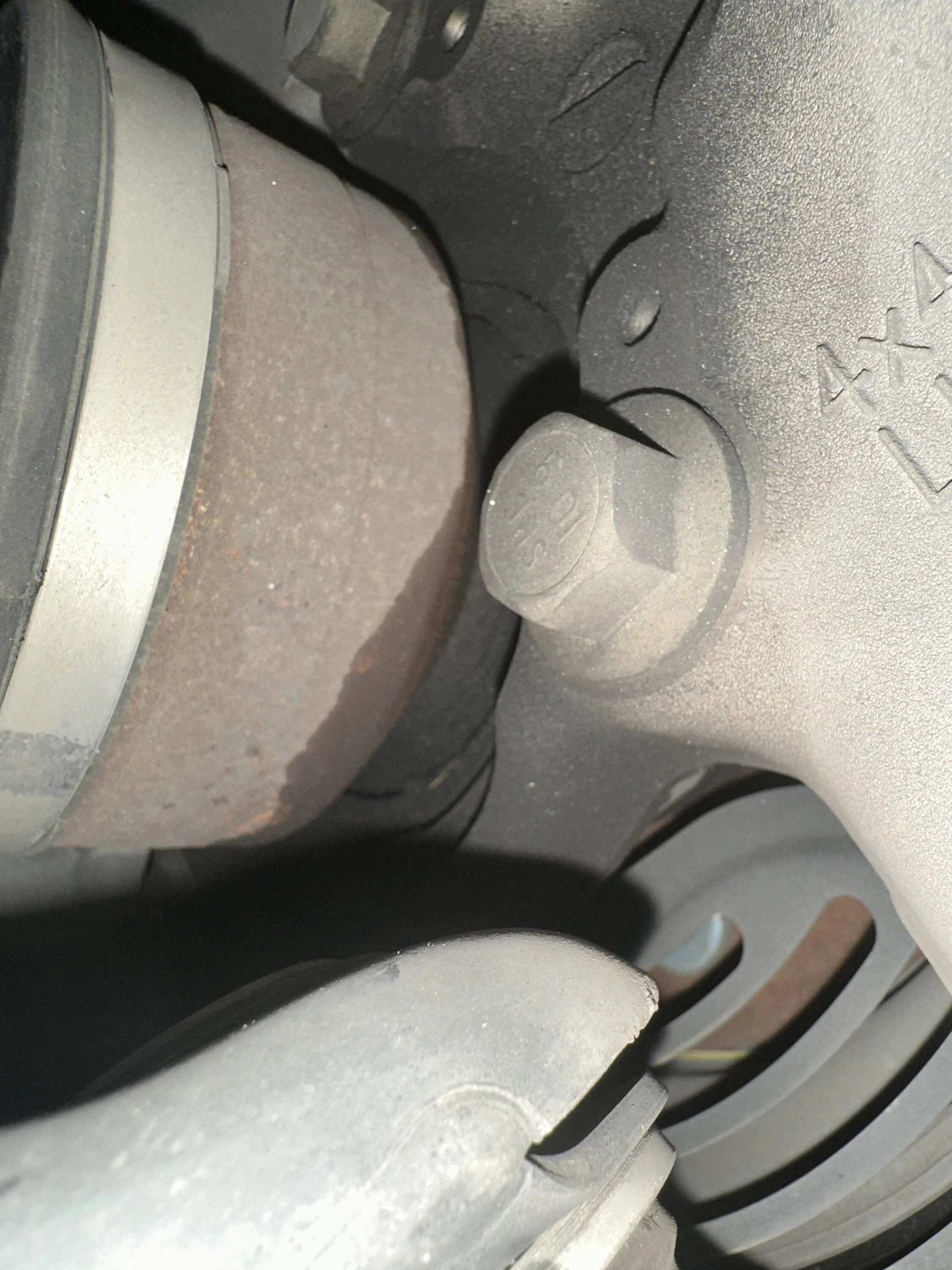 Ford F-150 CV axle oil/wet looking spot on the hub (photo attached) IMG_7081