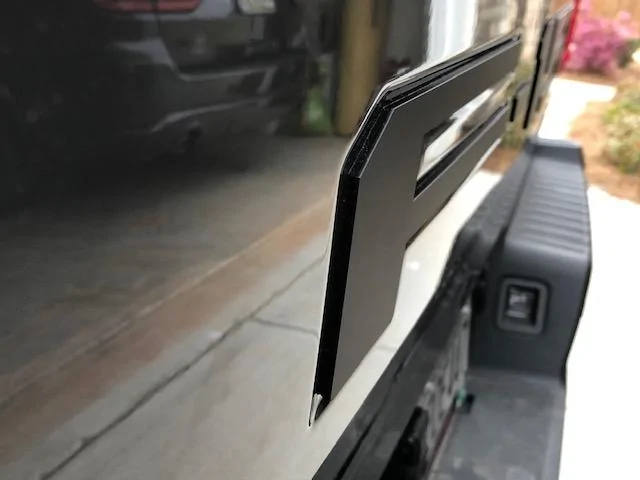 Ford F-150 3D tailgate lettering IMG_7136