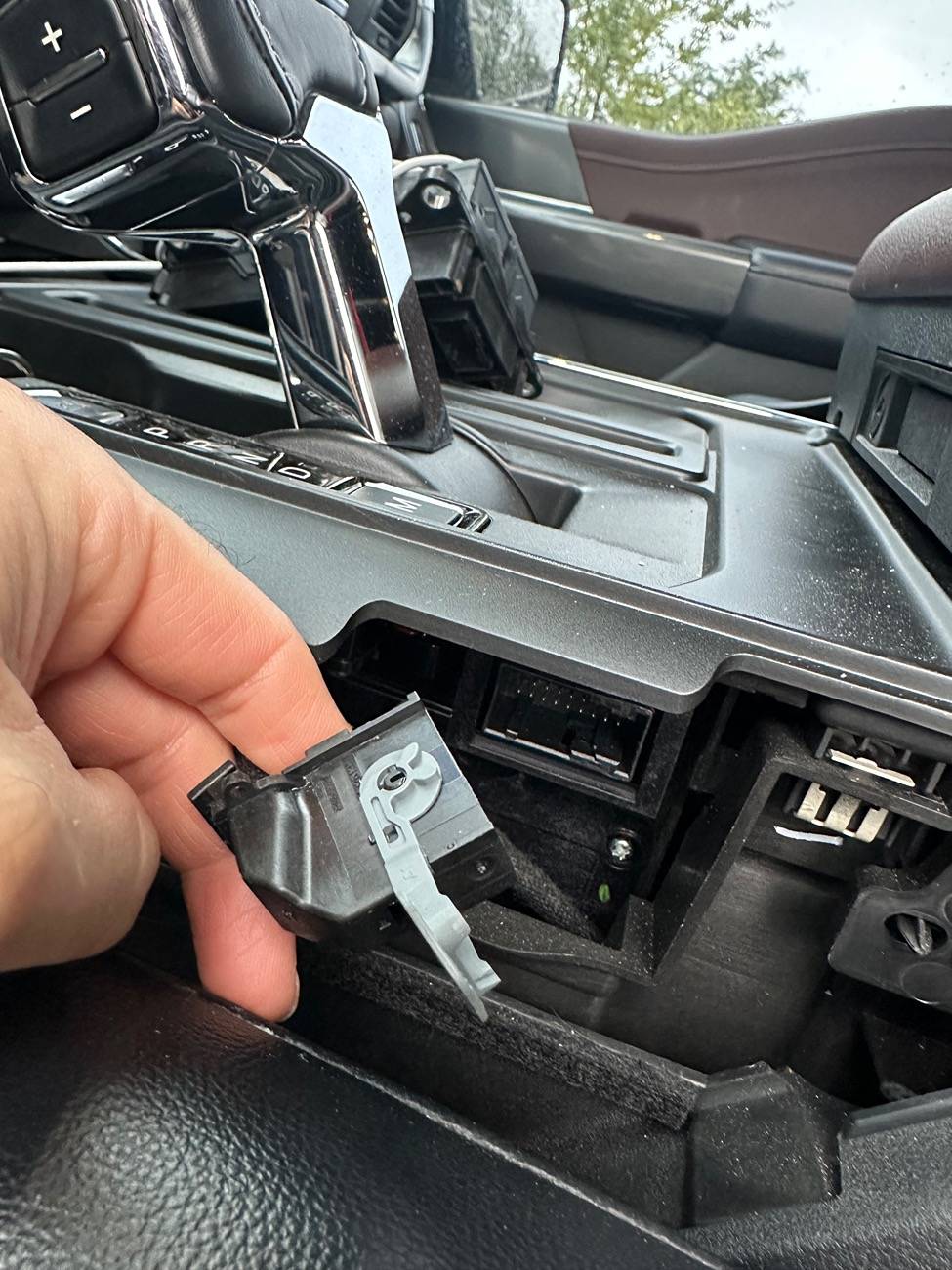 Ford F-150 Folding Shifter Delete & Rotary Knob Swap IMG_7225