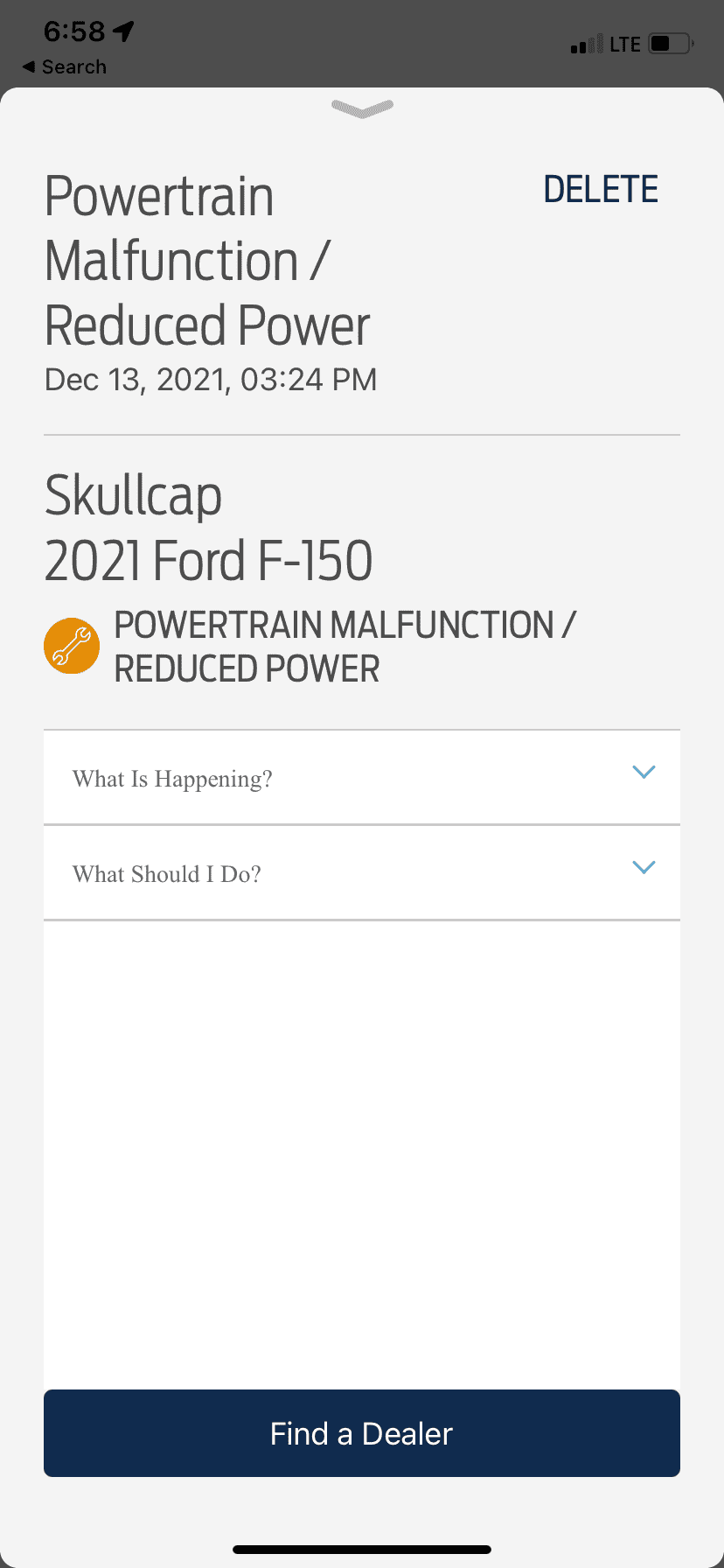 Ford F-150 Powertrain Malfunction/Reduced Power IMG_7237.PNG