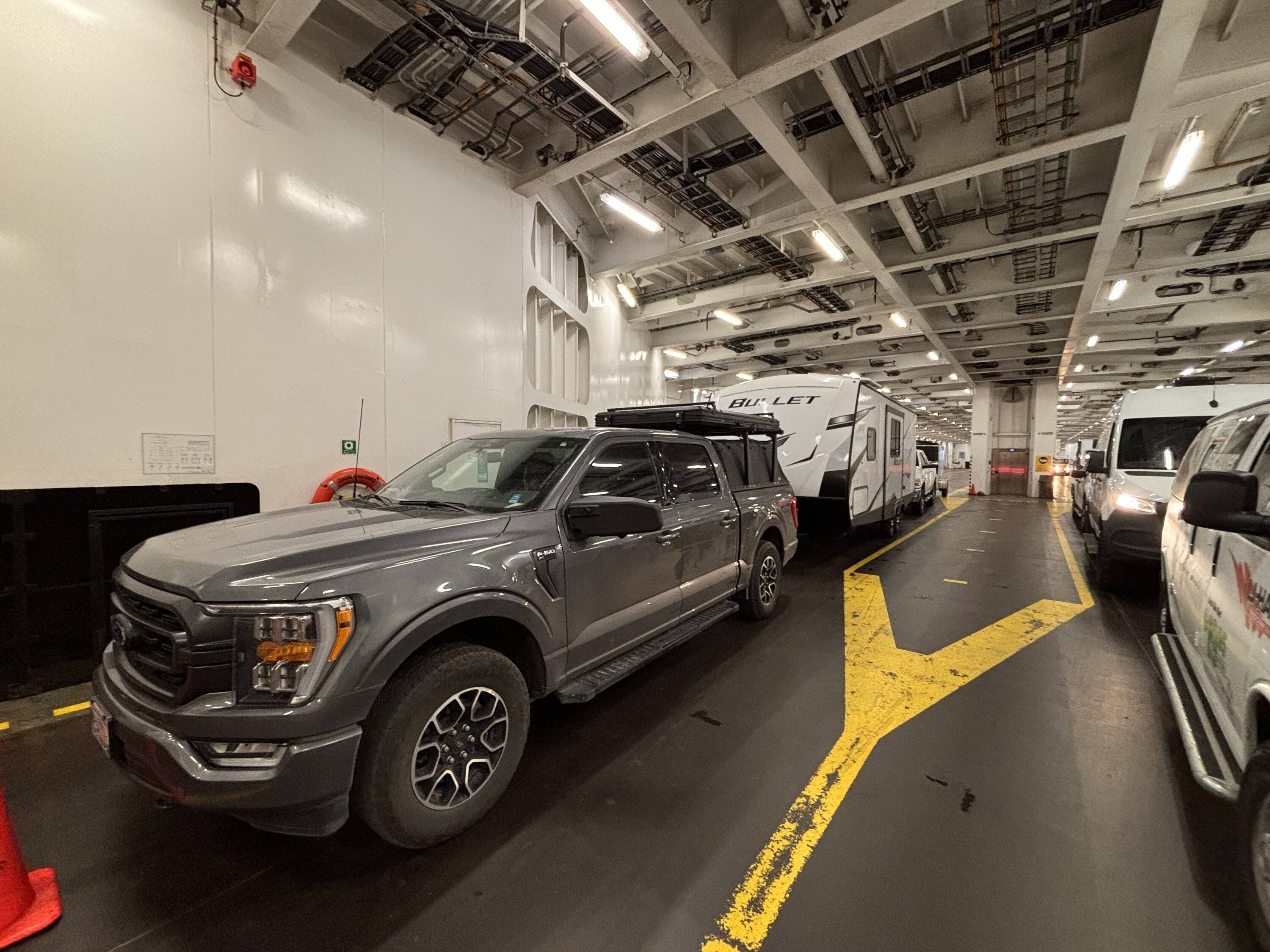 Ford F-150 First time towing - success IMG_7239