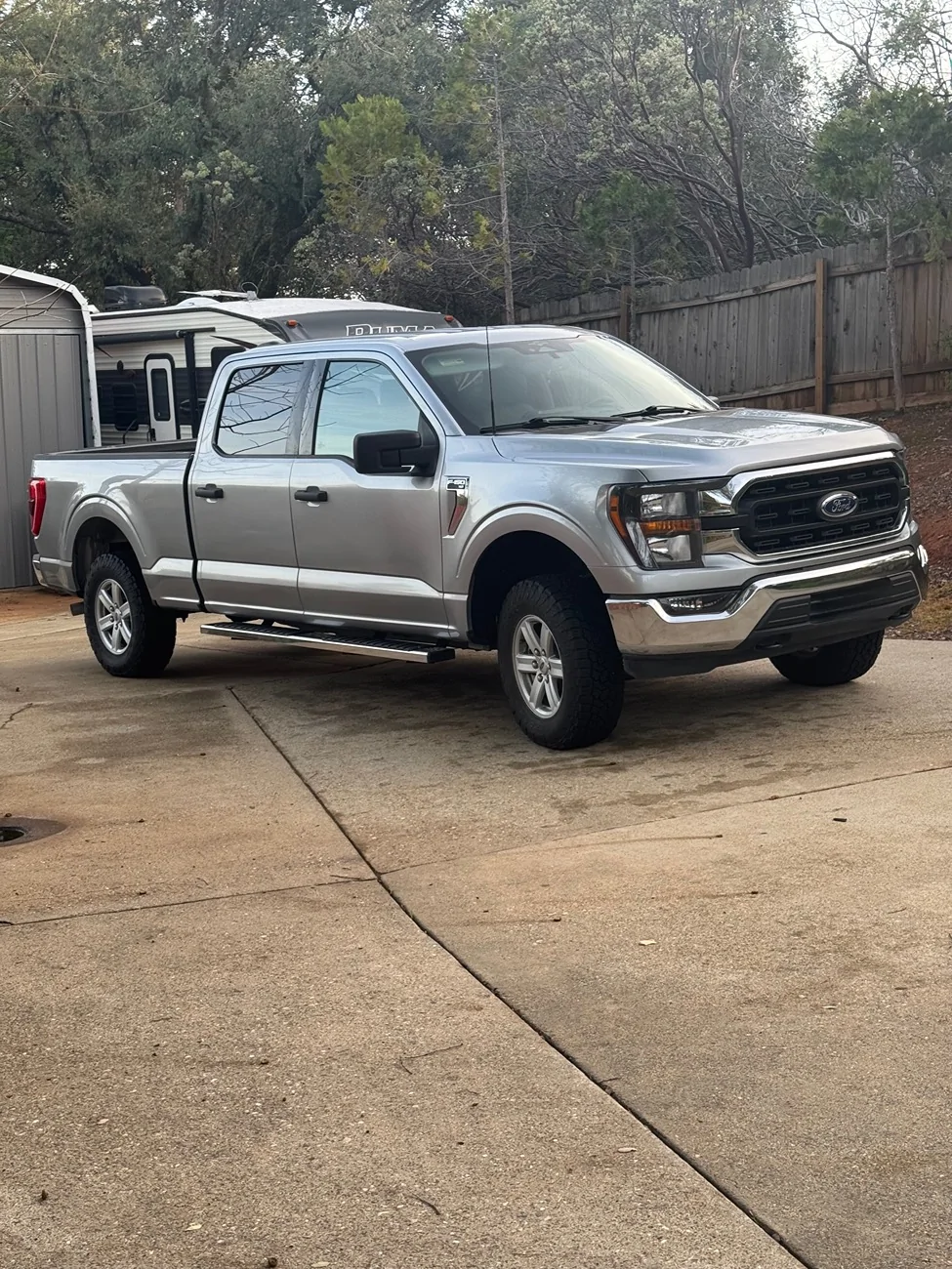Ford F-150 Tire Size - Stock F-150 XLT IMG_7348