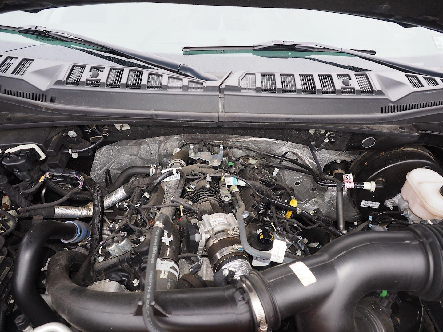 Ford F-150 No engine cover on the 2024 IMG_7413