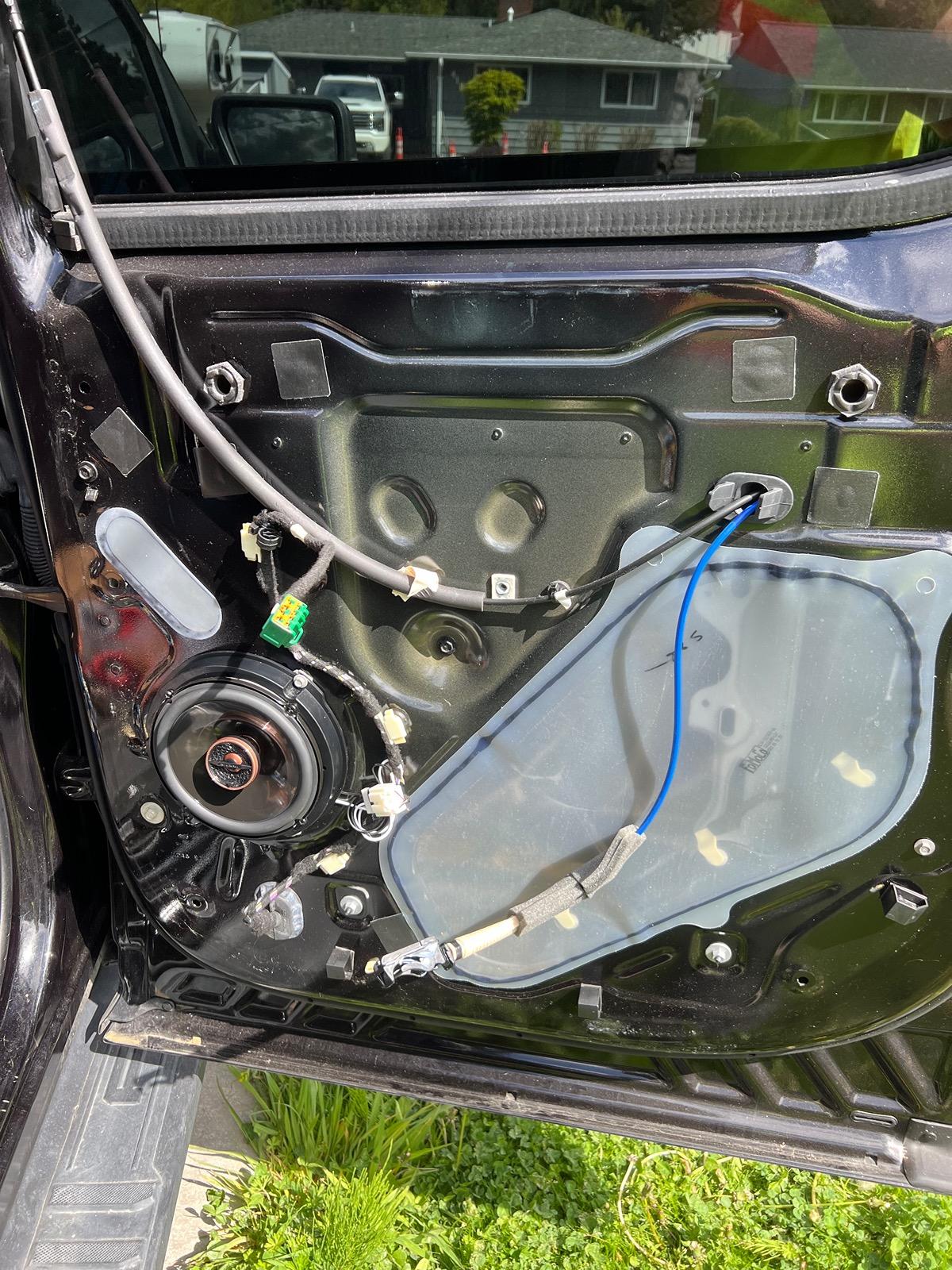 Ford F-150 Update: Blown rear speaker 2021 B&O system IMG_7417