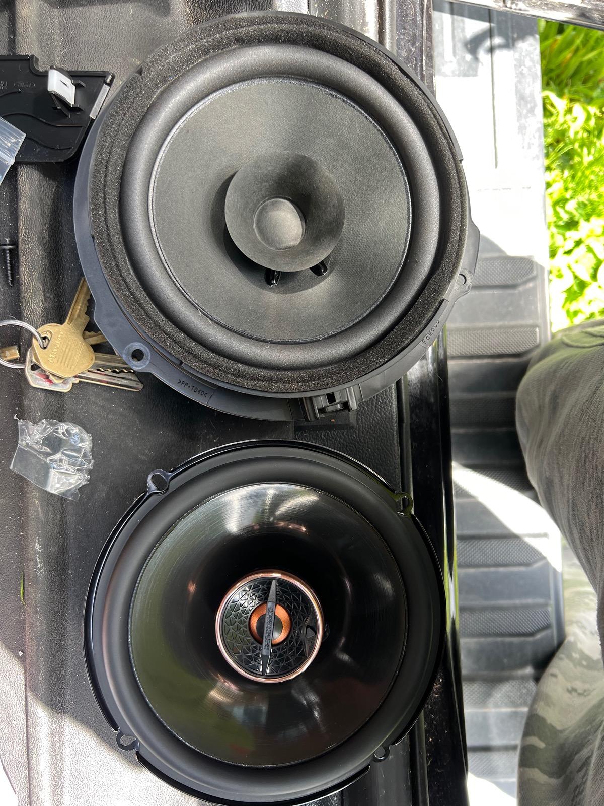 Ford F-150 Update: Blown rear speaker 2021 B&O system IMG_7418