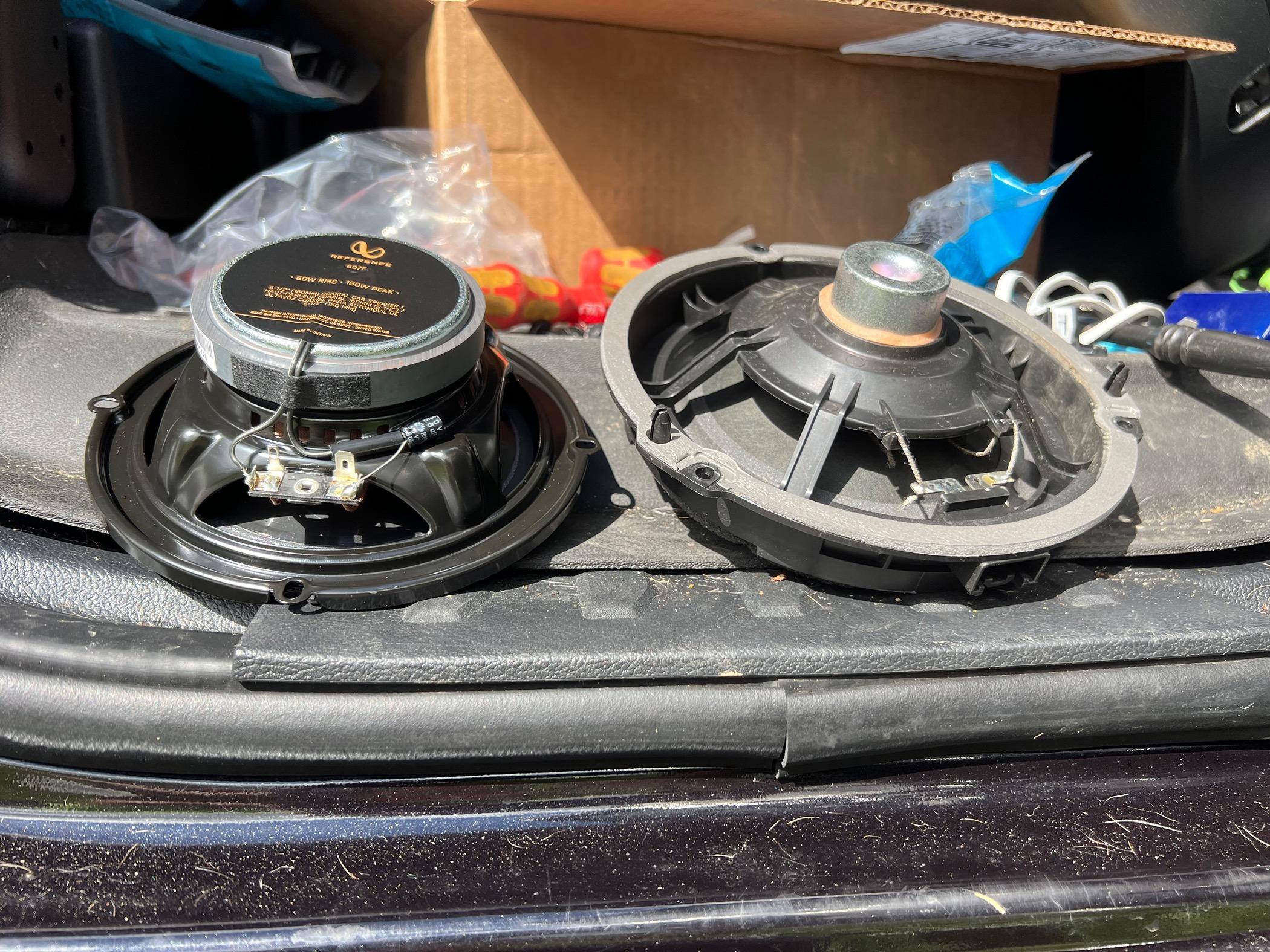 Ford F-150 Update: Blown rear speaker 2021 B&O system IMG_7422