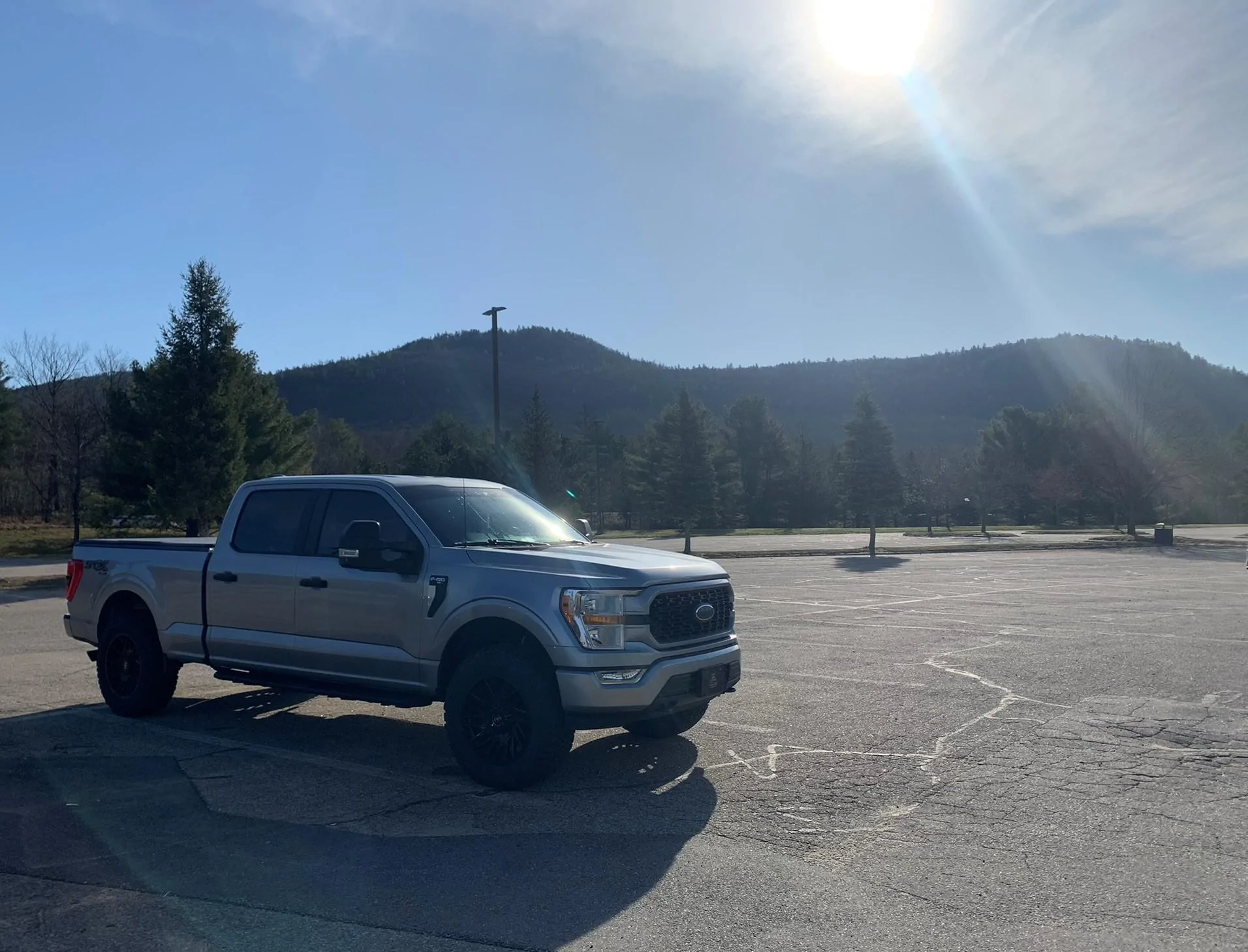 Ford F-150 STX on 2.5" level kit, 20" Motiv Mutant Wheels, 285/65R20 BFG KO2 Tires, Slight Poke IMG_7462