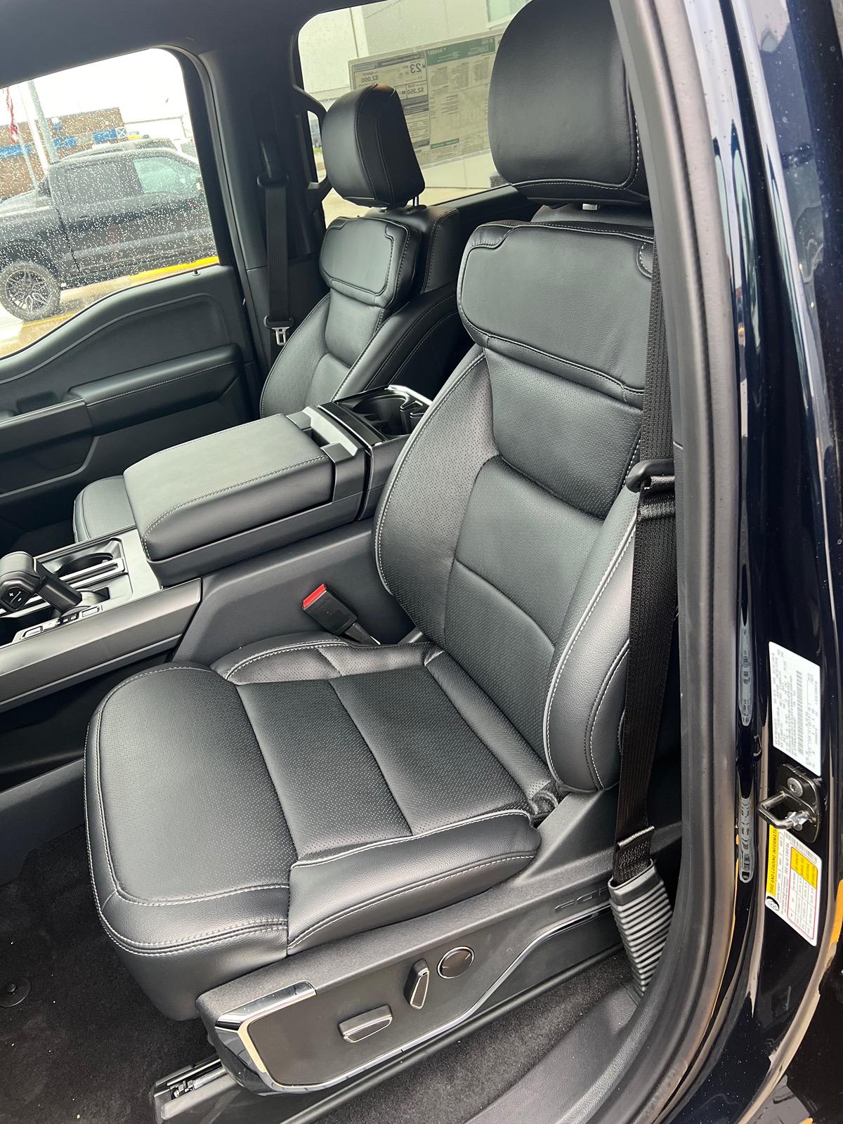 Ford F-150 F-150 Lariat Max recline seats IMG_7484